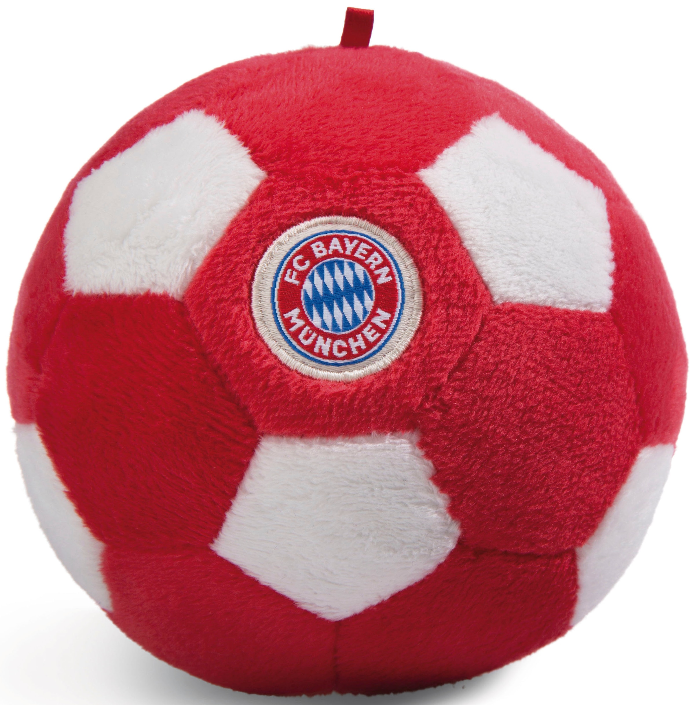 Stoffball »FC BAYERN MÜNCHEN Plüschball mit Glocke, 12 cm«