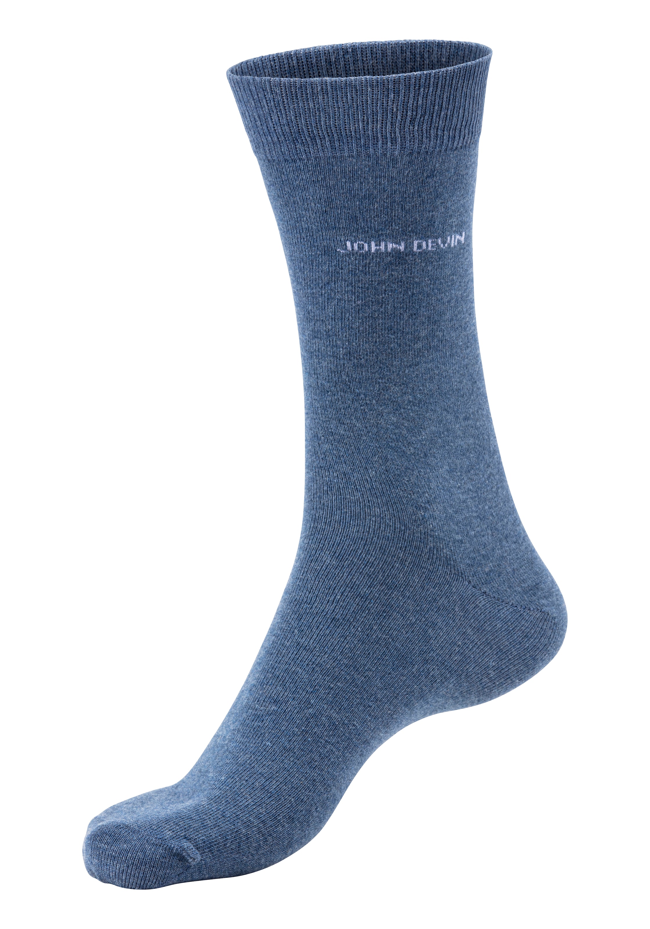 John Devin Basicsocken, (Packung, 7 Paar), für jeden Tag