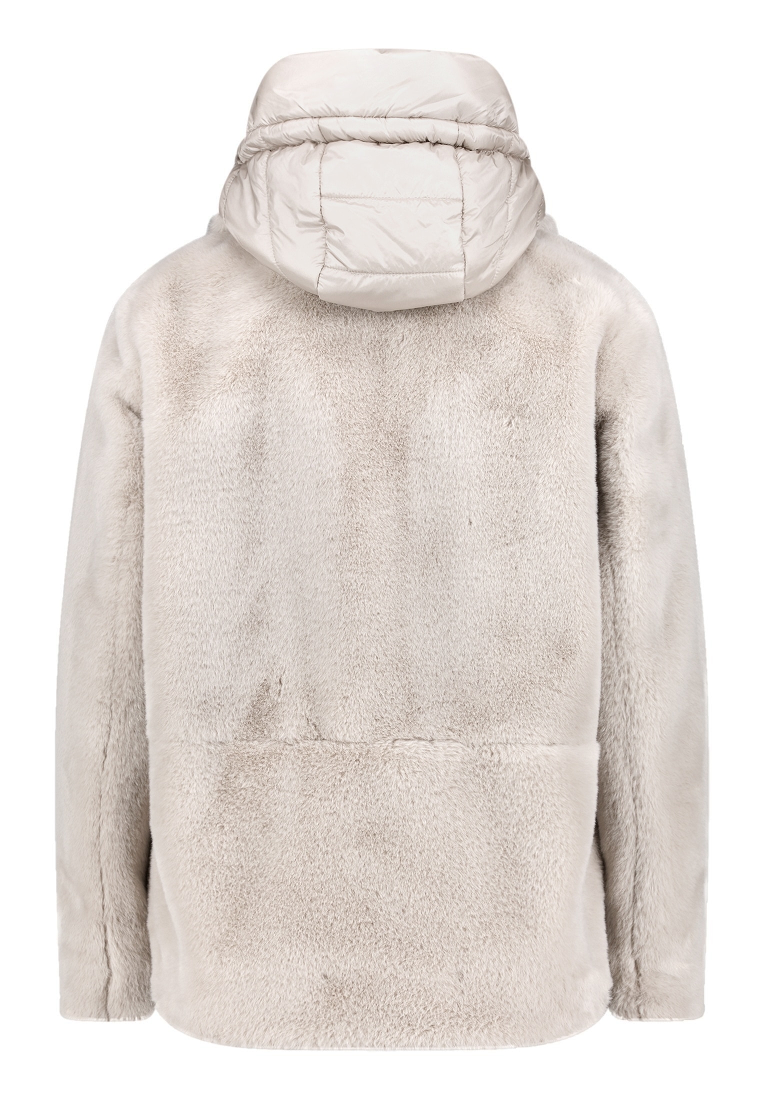 Amber & June Plüschjacke »Plüschjacke mit abnehmbarem Westenteil«