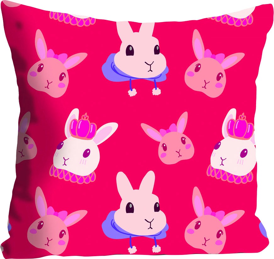 queence Dekokissen »Evan« mit vielen Häschen