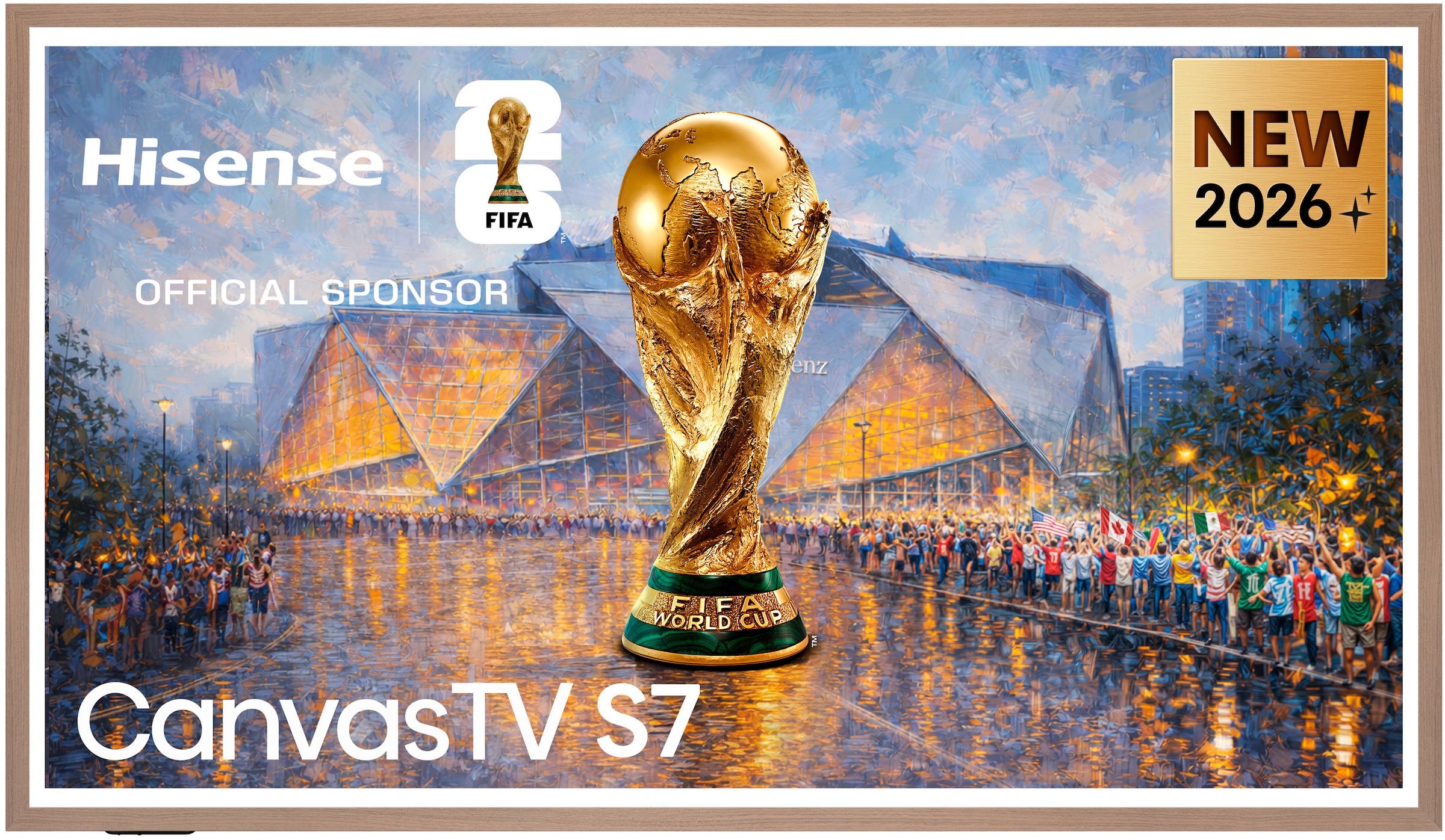 Hisense 65 '' S7DS | Canvas TV 4K 144 Hz