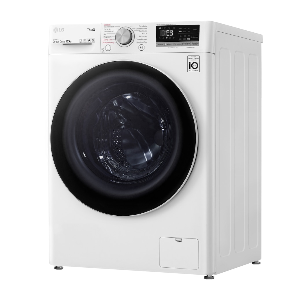 LG Waschmaschine »F4WV512P0«, F4WV512P0, 12,0 kg, 1000 U/min