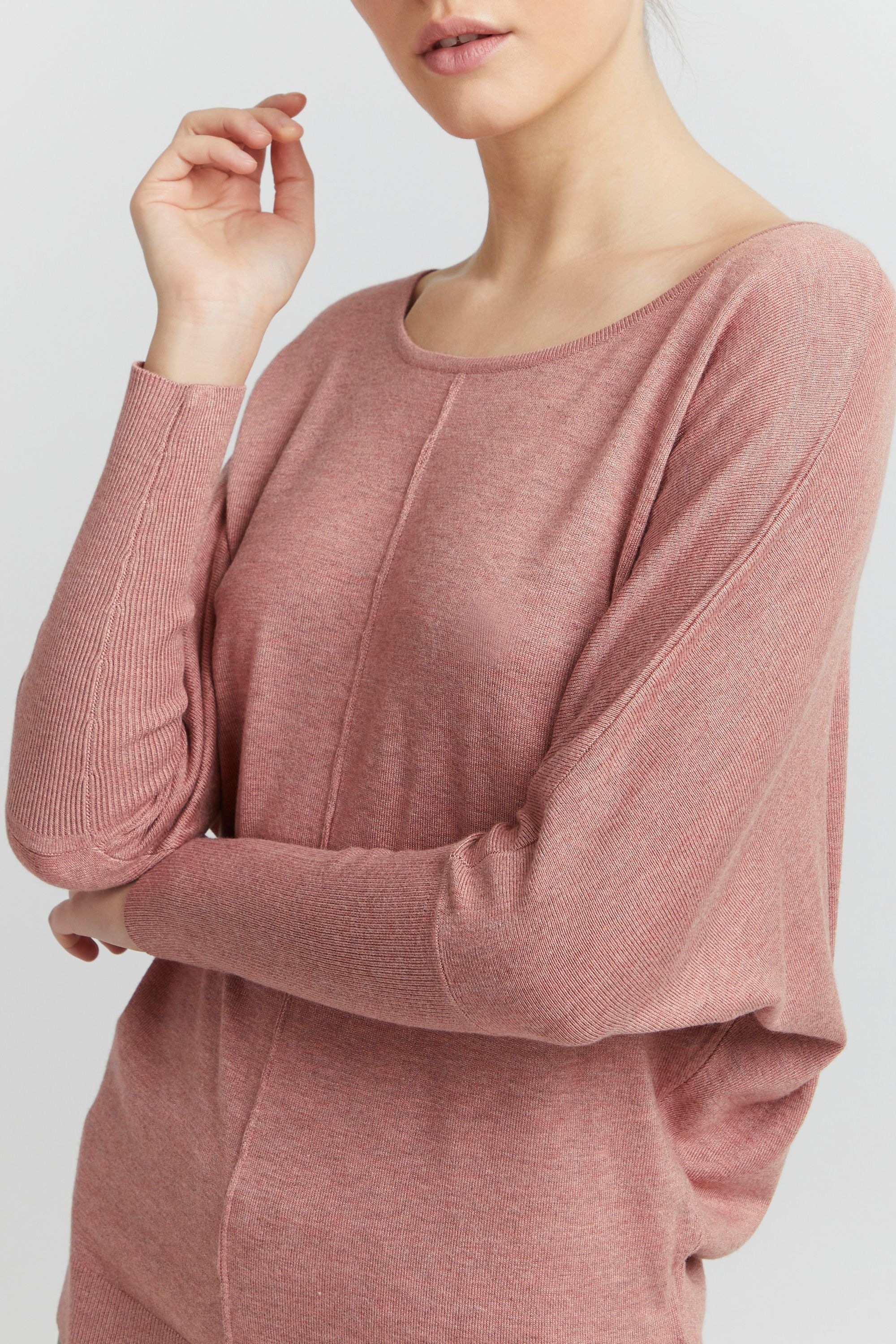 OXMO Strickfleece-Pullover »Strickpullover OXHerdis«