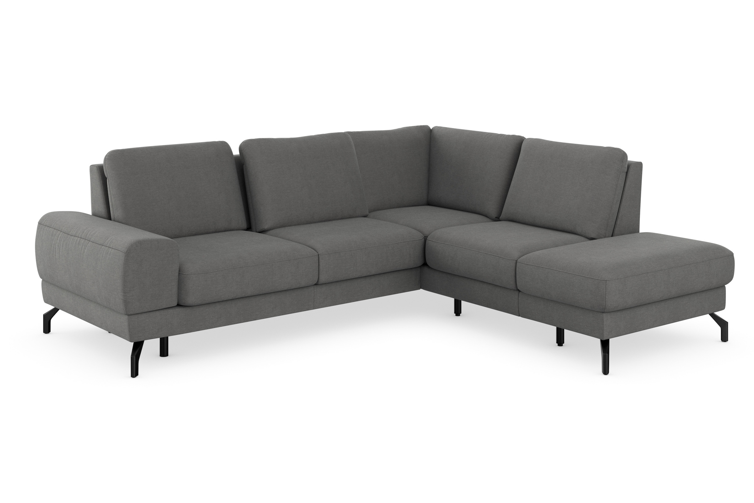 sit&more Ecksofa »Cinturo L-Form«, inklusive Sitztiefenverstellung und Federkern, Sitzhöhe 45 cm