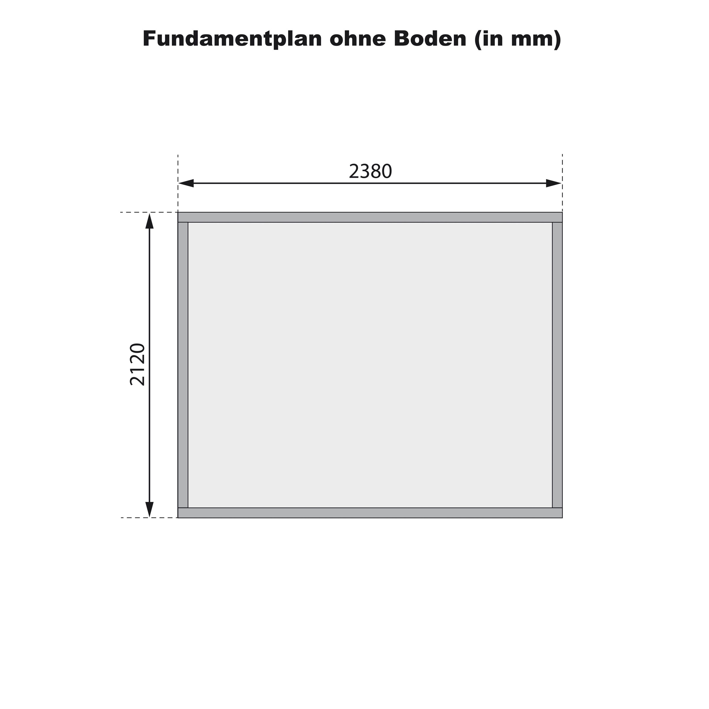 Karibu Gartenhaus »Arnis 3«, naturbelassen oder terragrau
