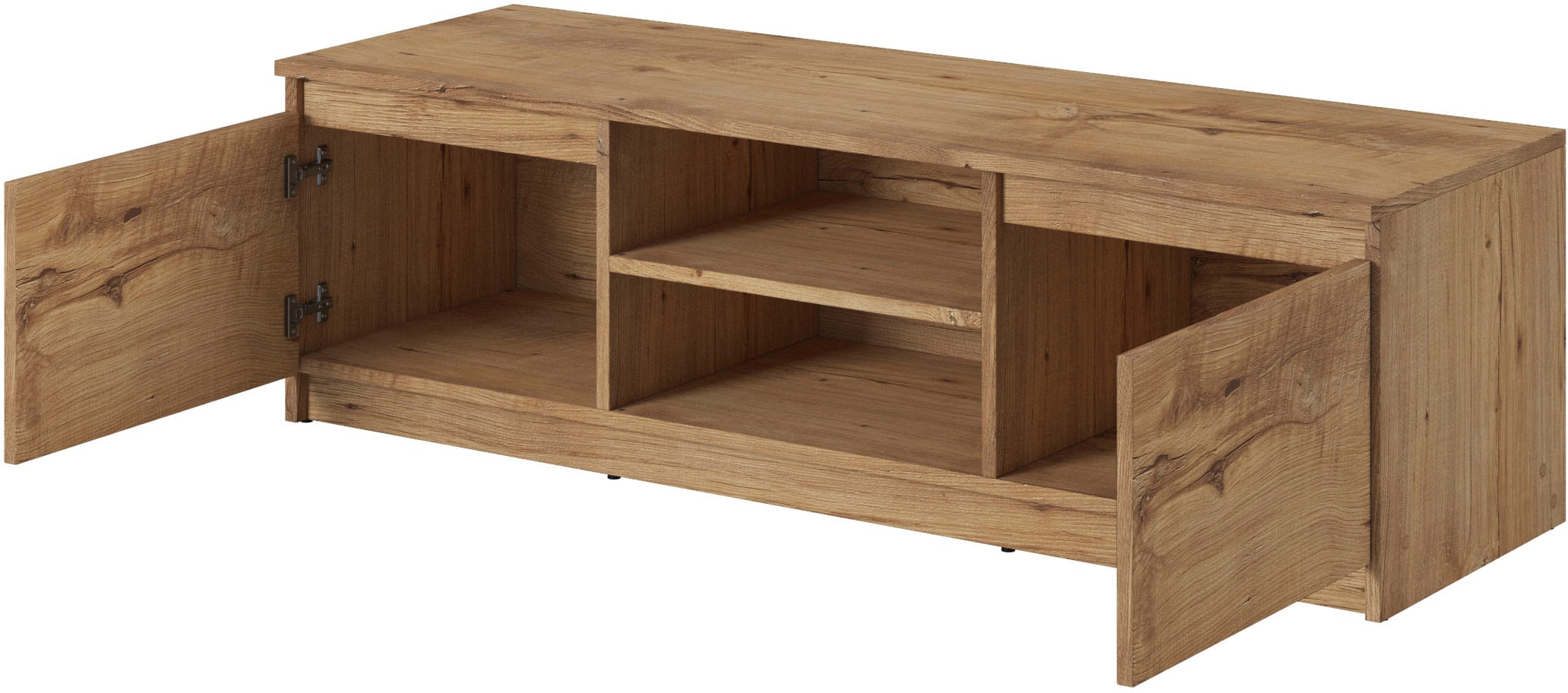 INOSIGN Lowboard »DINGO«, zeitloser TV-Schrank, TV-Board Breite 120 cm, grifflose Fernsehschrank