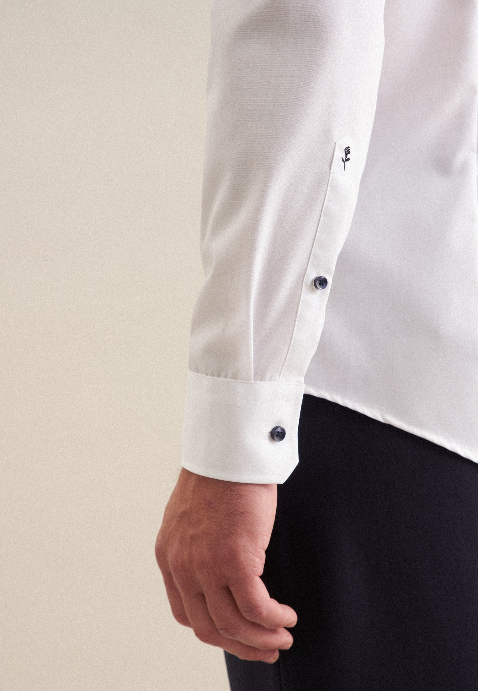 seidensticker Businesshemd »Schwarze Rose«, Uni