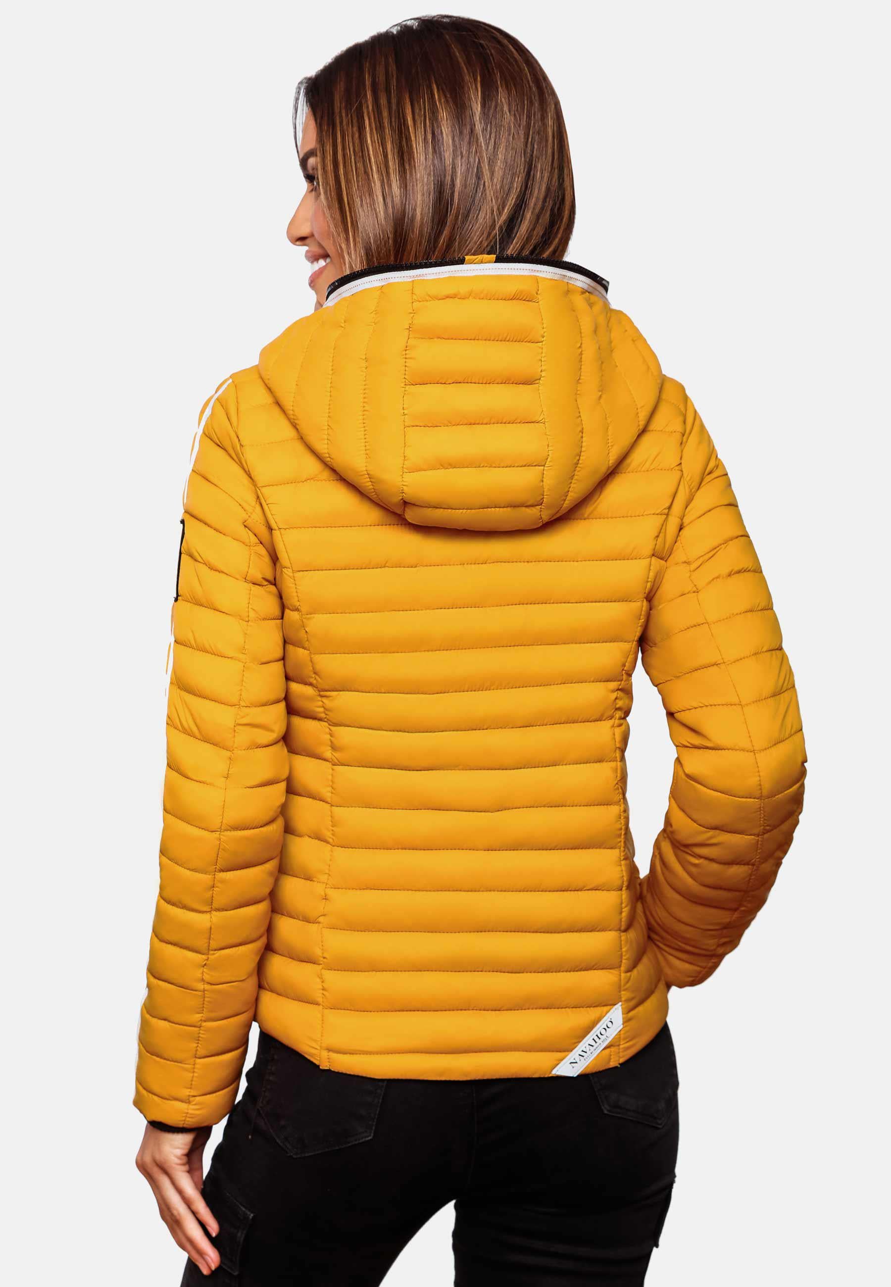 Navahoo Steppjacke »Übergangsjacke Kimuk Prc«, mit Kapuze, leichte Übergangsjacke mit Kapuze