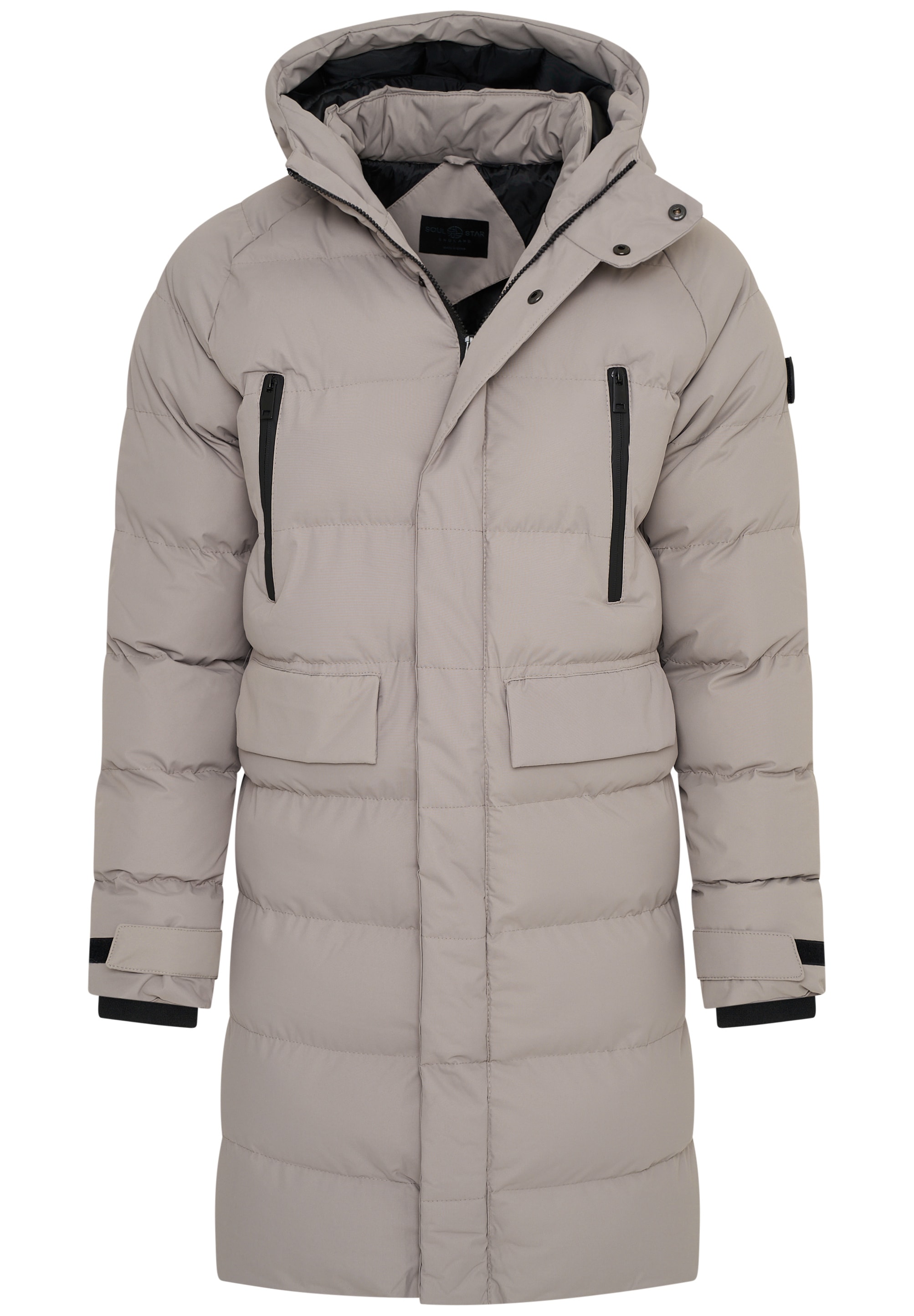 SOULSTAR Parka »Winterjacke als Langer Steppmantel - Winterparka«