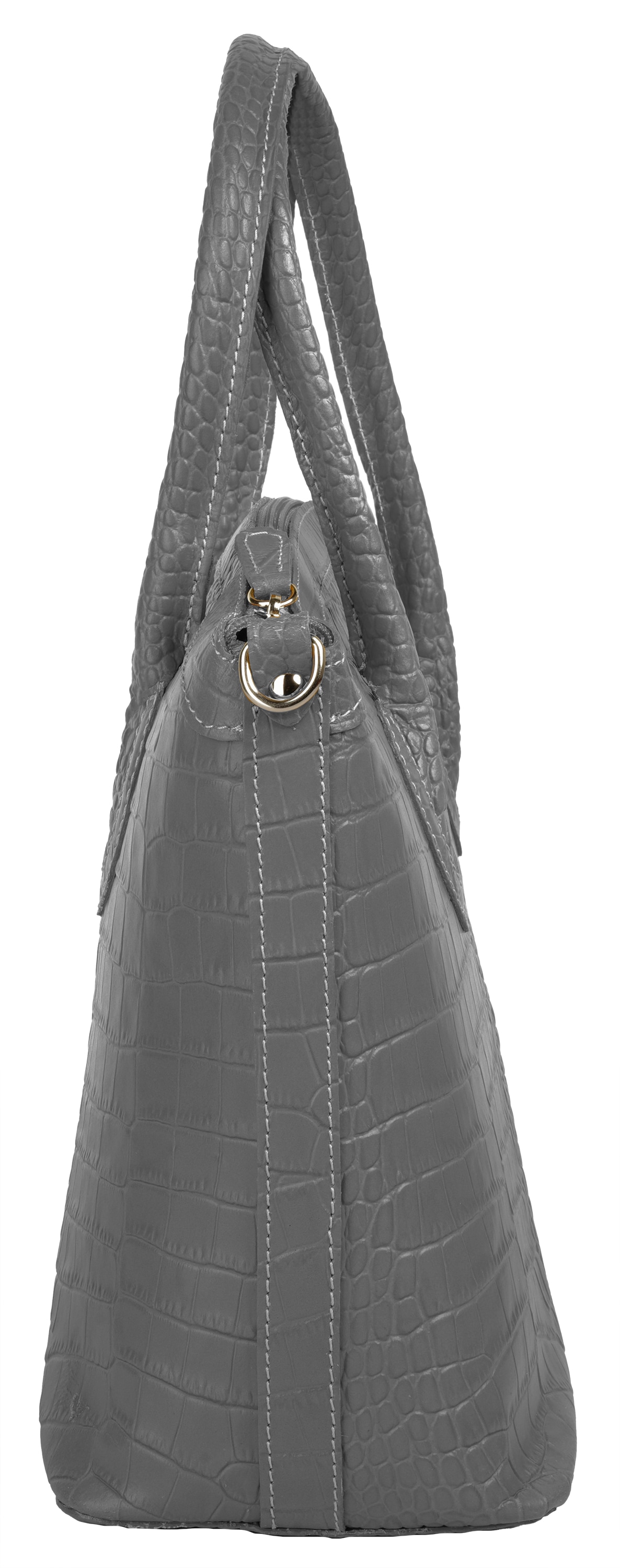 Cluty Henkeltasche echt Leder, Made in Italy