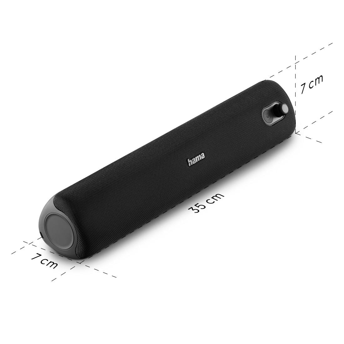 Hama Bluetooth-Lautsprecher »Tragbarer Klinke, wasserdicht ( wasserdicht | 3 ➥ Bluetooth-Lautsprecher Bluetooth, UNIVERSAL Garantie XXL Jahre 20W)«