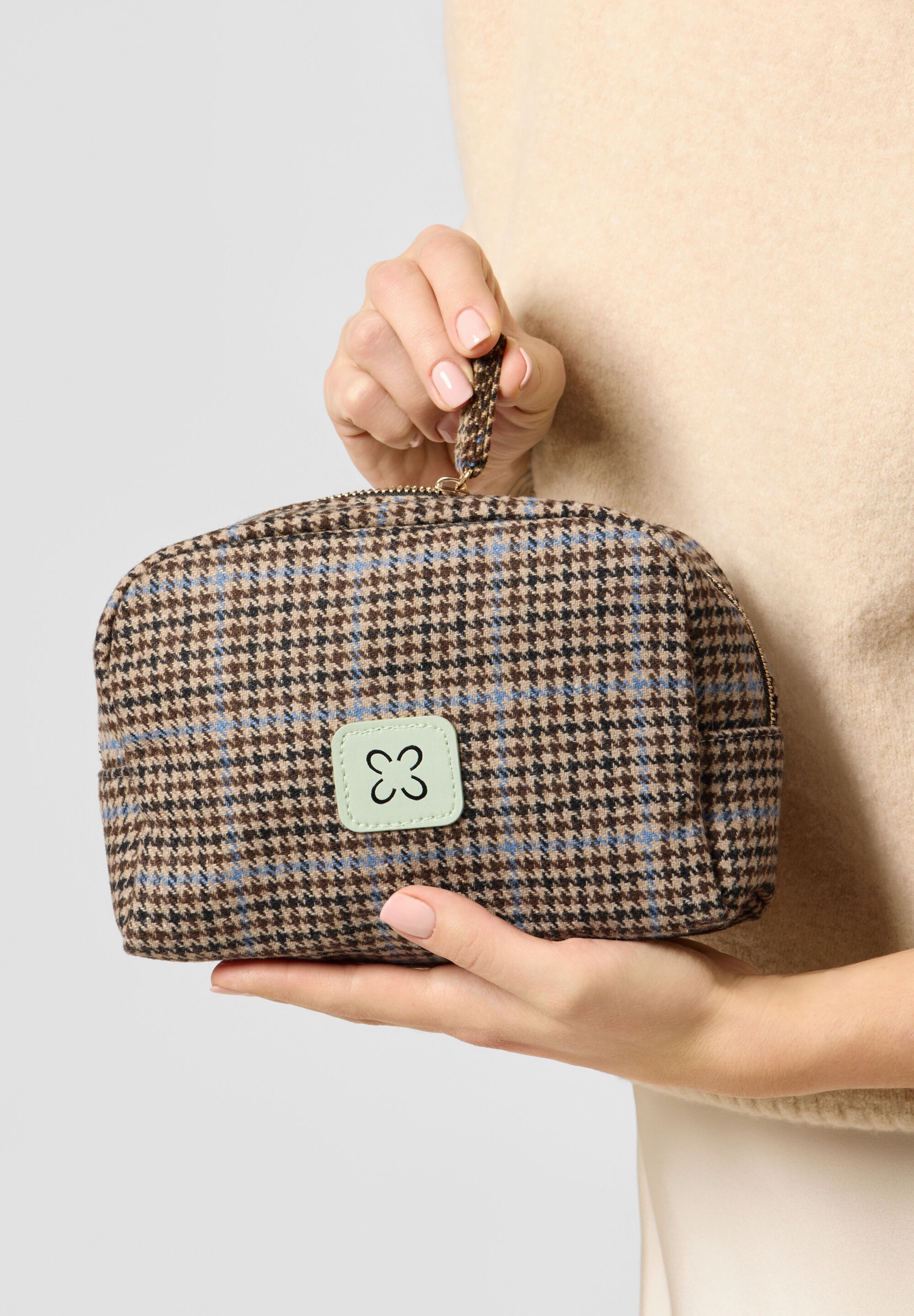 Codello Kosmetiktasche »Codello Tasche« mit Karomuster