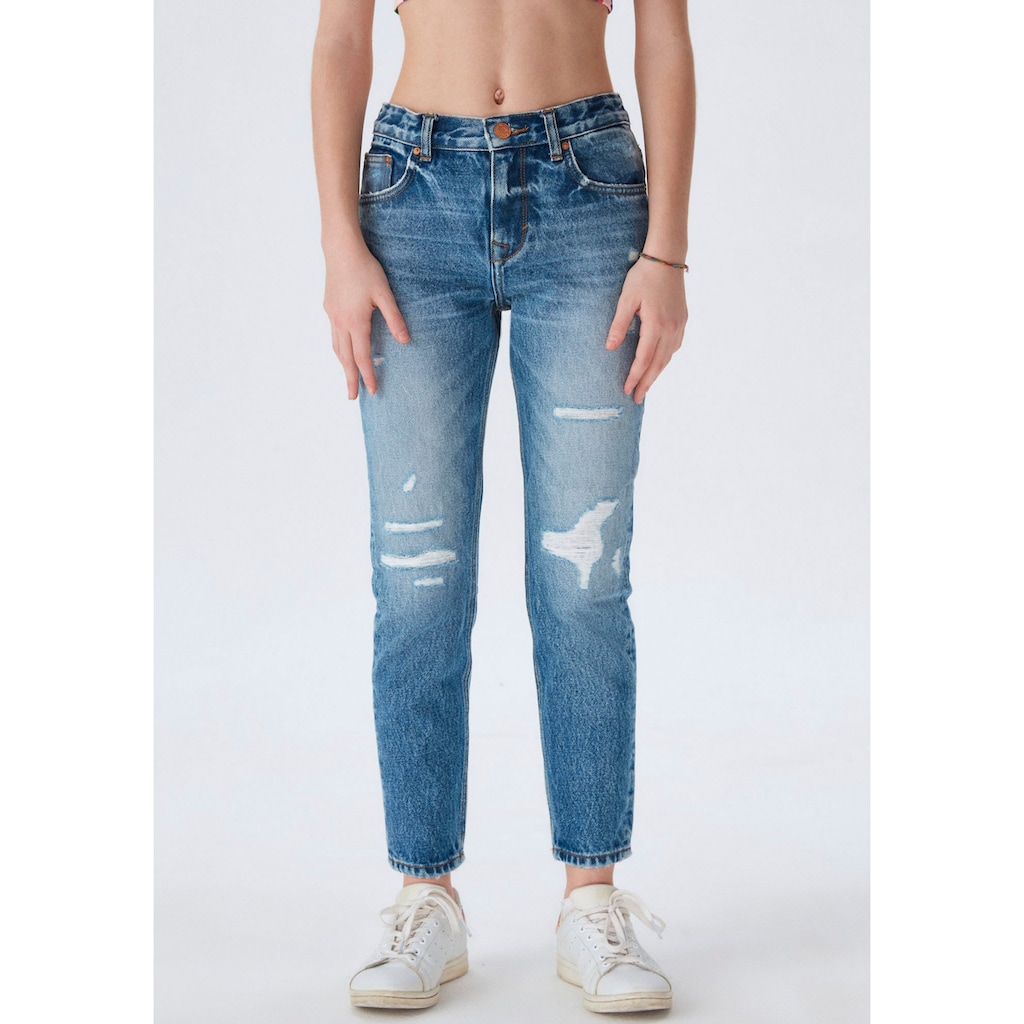 LTB Destroyed-Jeans »ELIANA«, in trendy Ankle-Länge, for GIRLS