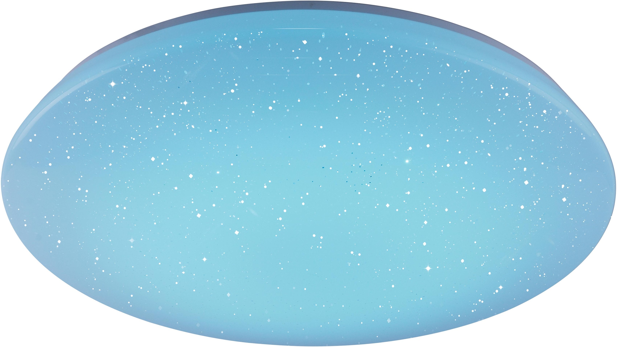 TRIO Leuchten LED Deckenleuchte »NALIDA«, 1 flammig, Leuchtmittel LED-Board | LED fest integriert, WiZ Smarthome RGB Deckenlampe Ø 74cm Steuerung per App + Fernbedienung