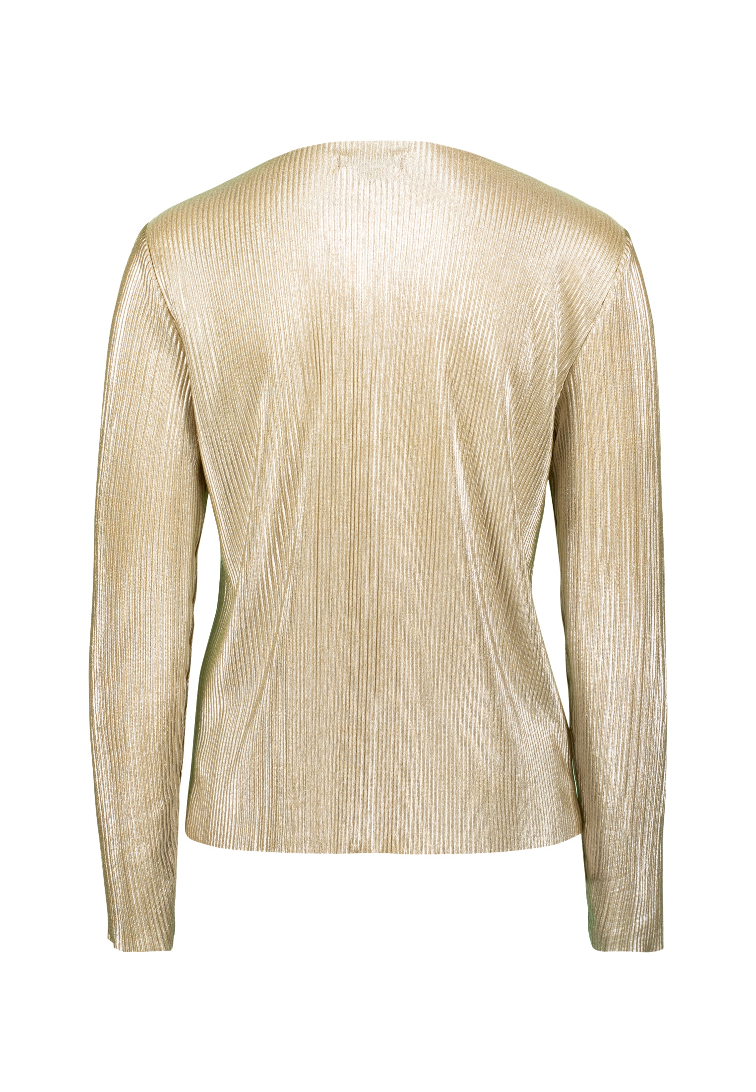 Zero Langarmshirt »Plissee-Shirt strukturiert«