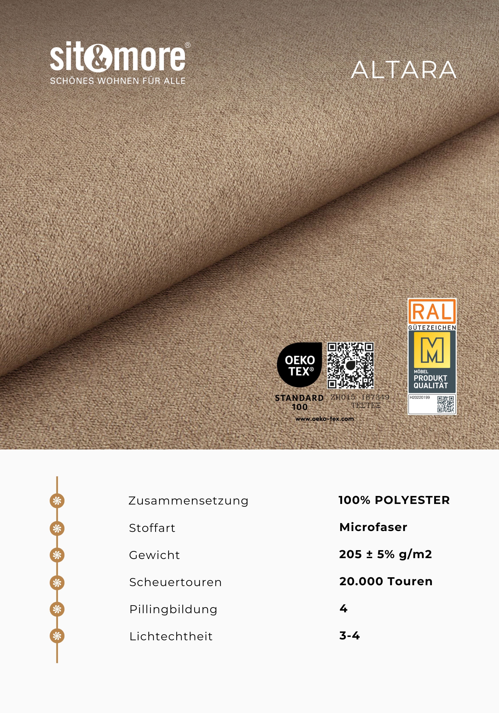 sit&more Ecksofa »Savona« optional Bettfunktion, Federkern