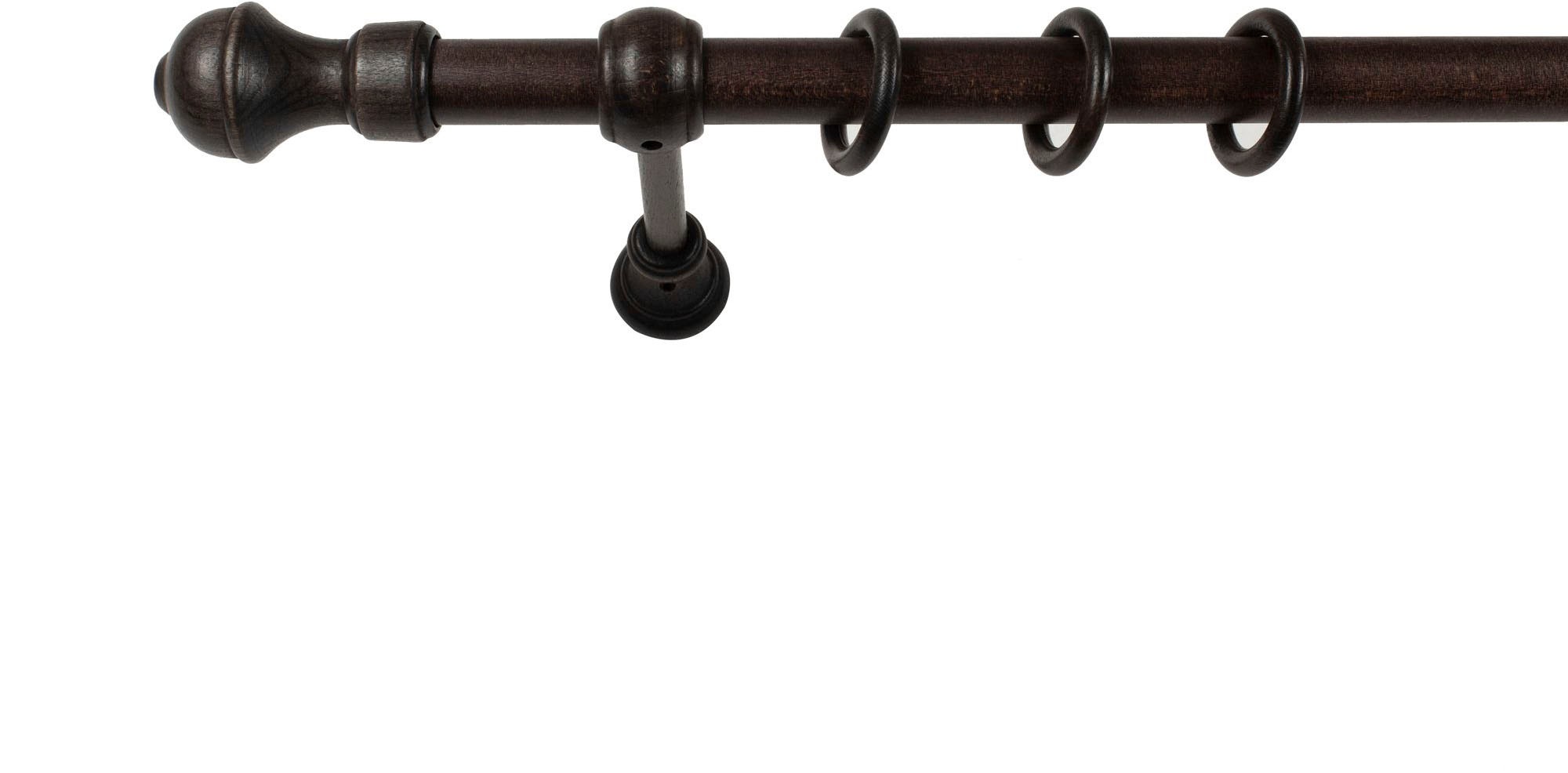 SN DECO GROUP Gardinenstange »Ares«, 1 läufig-läufig, Fixmaß