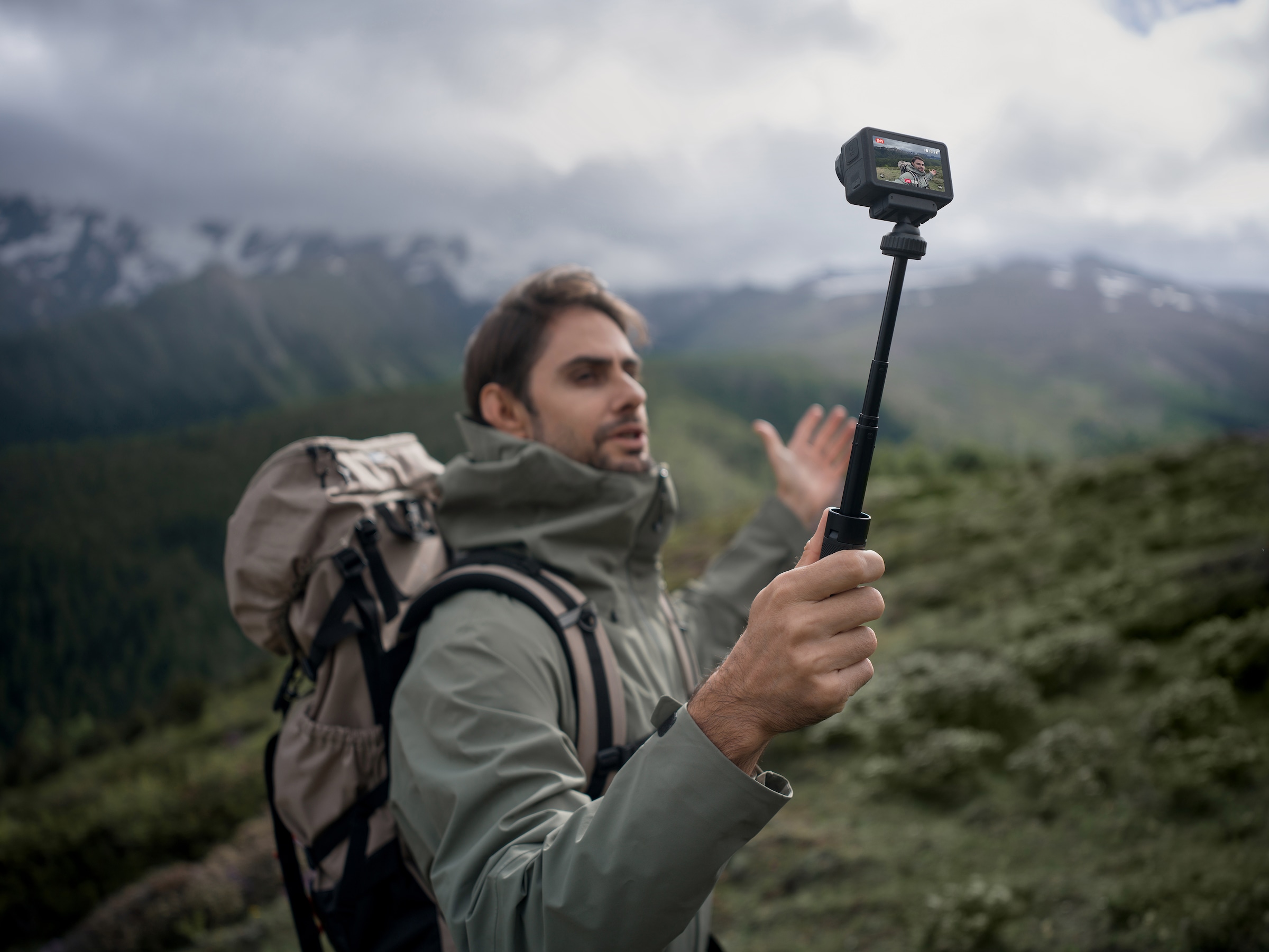 DJI Camcorder »Osmo Action 5 Pro Advanced Combo« 4K Ultra HD Bluetooth