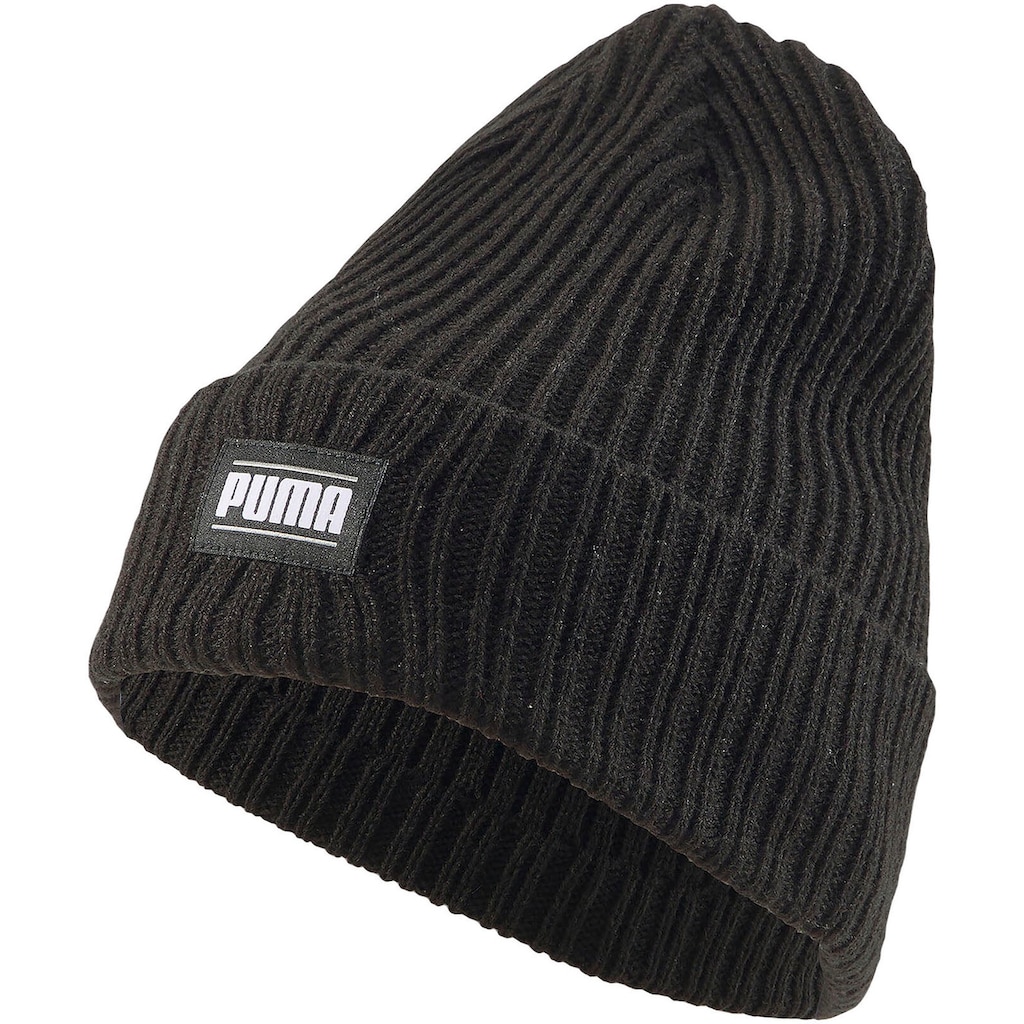 PUMA Beanie »RIBBED CLASSIC CUFF BEANIE«