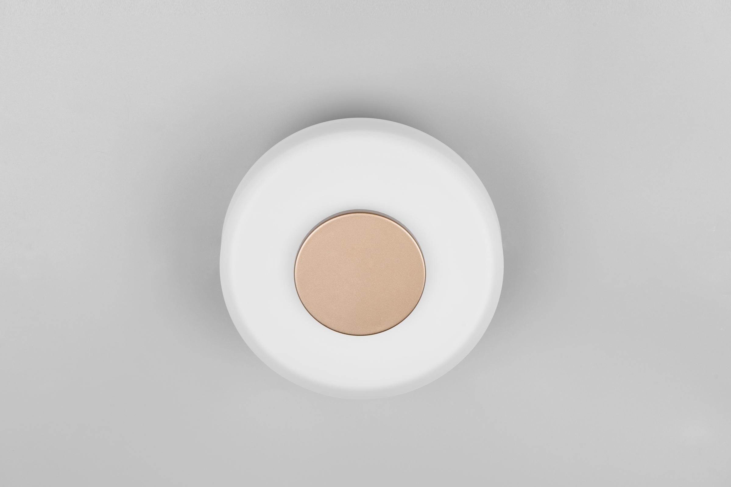 TRIO Leuchten LED Wandleuchte »CELESTE, LED Wandlampe aus Metall und Glas Ø 22cm, 10W 1100 Lumen« LED-Board 1 Stk. Warmweiß 3-Stufen dimmbar über Wandschalter, elegante moderne Wandlampe Flur