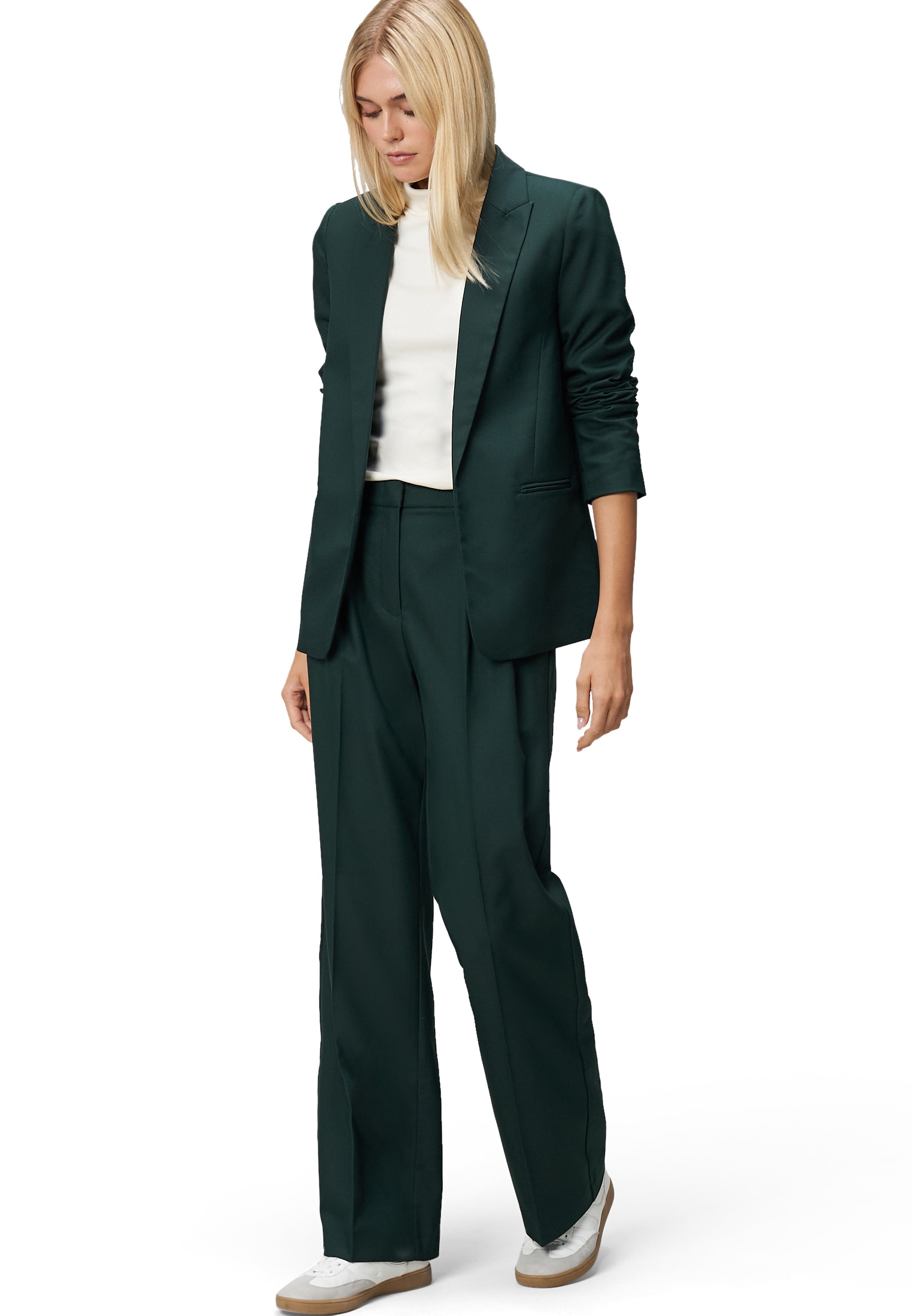 Zero Stoffhose »Hose mit Bundfalten 32 Inch«