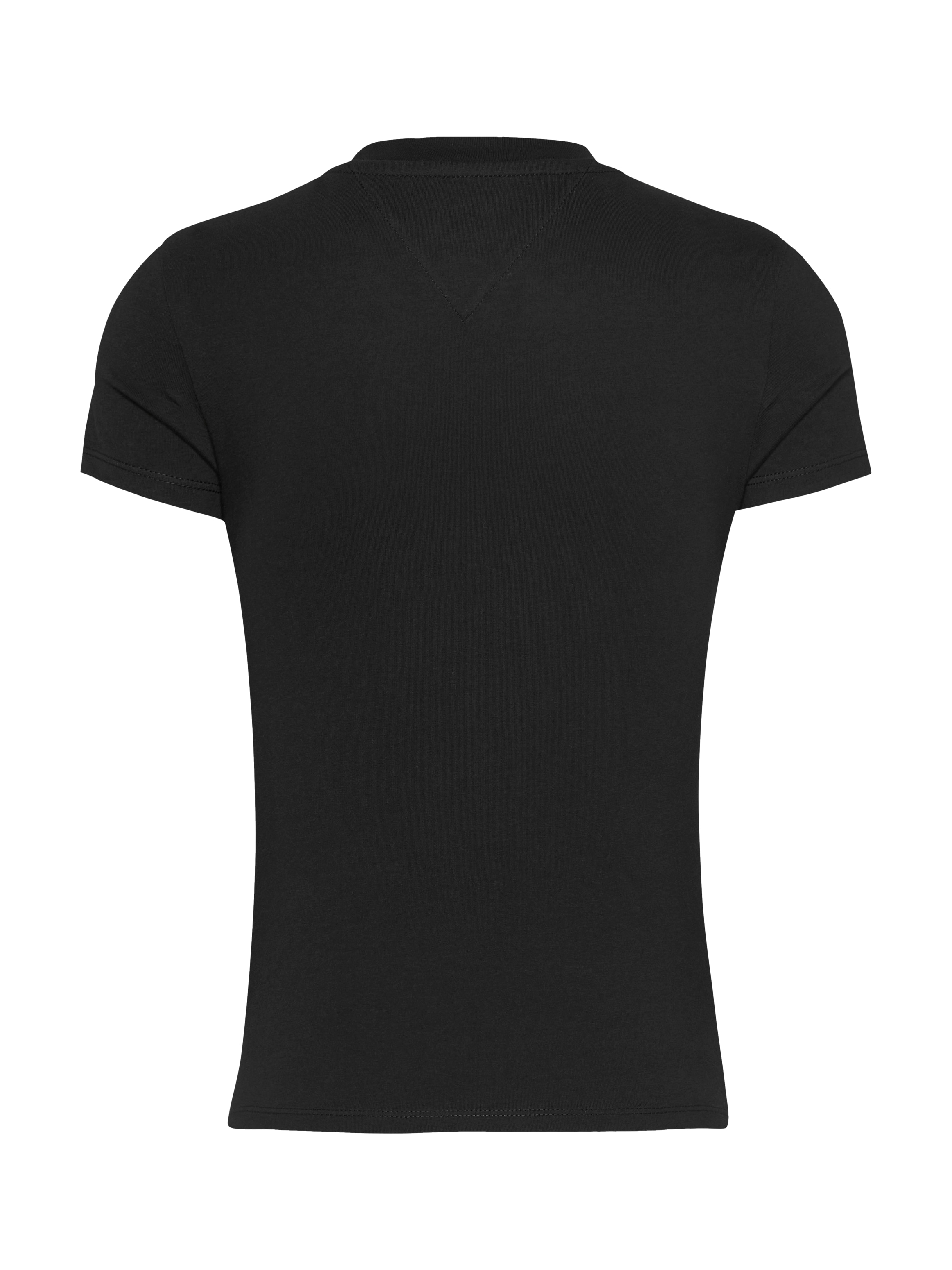 Tommy Jeans Curve T-Shirt »TJW SLIM TONAL LINEAR TEE EXT«, in Großen Größen, Logodruck, Figurbetont