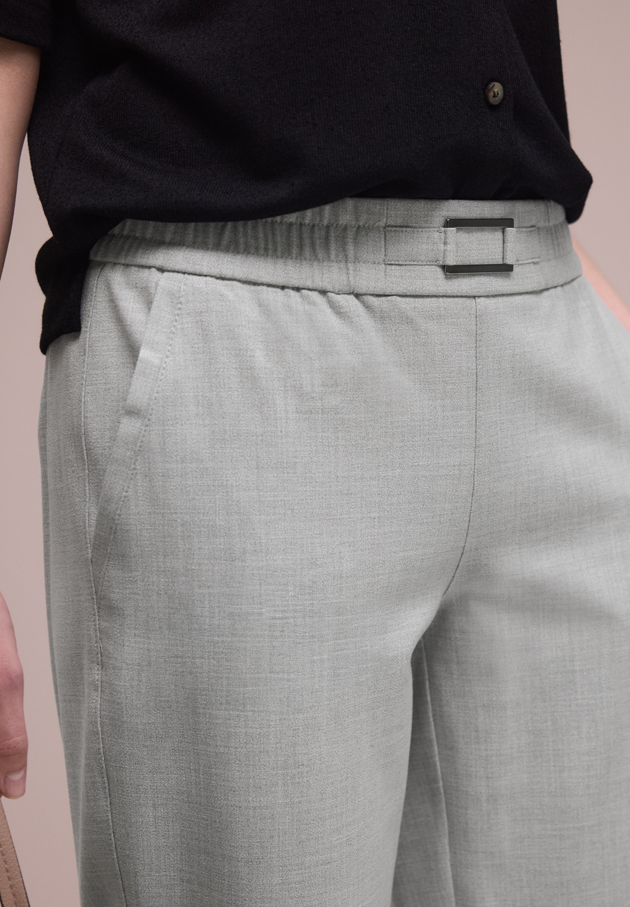 STREET ONE Stoffhose »Style Bonny«  mit Schnalle