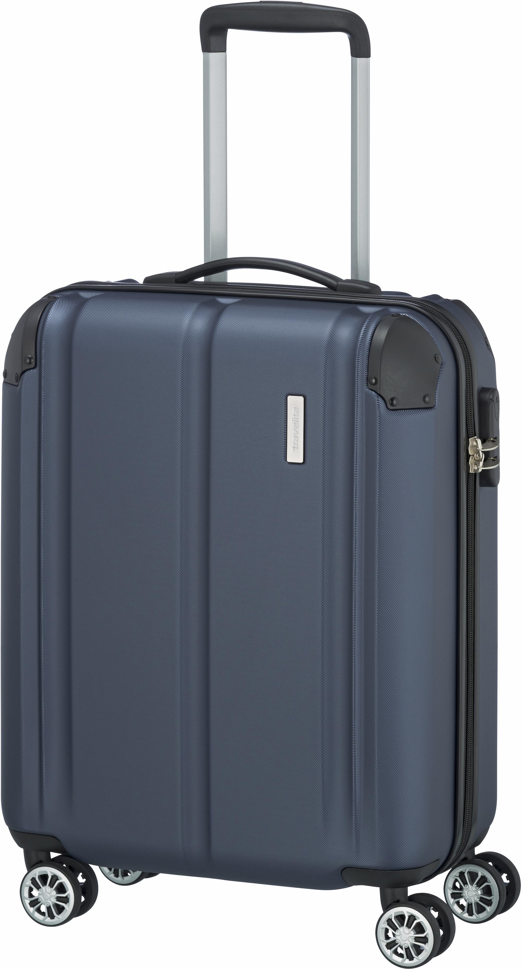 travelite Hartschalen-Trolley »CITY, verschiedene Größen und Farben«, 4 Rollen, Reisegepäck Koffer Volumenerweiterung TSA-Schloss Volumenerweiterung