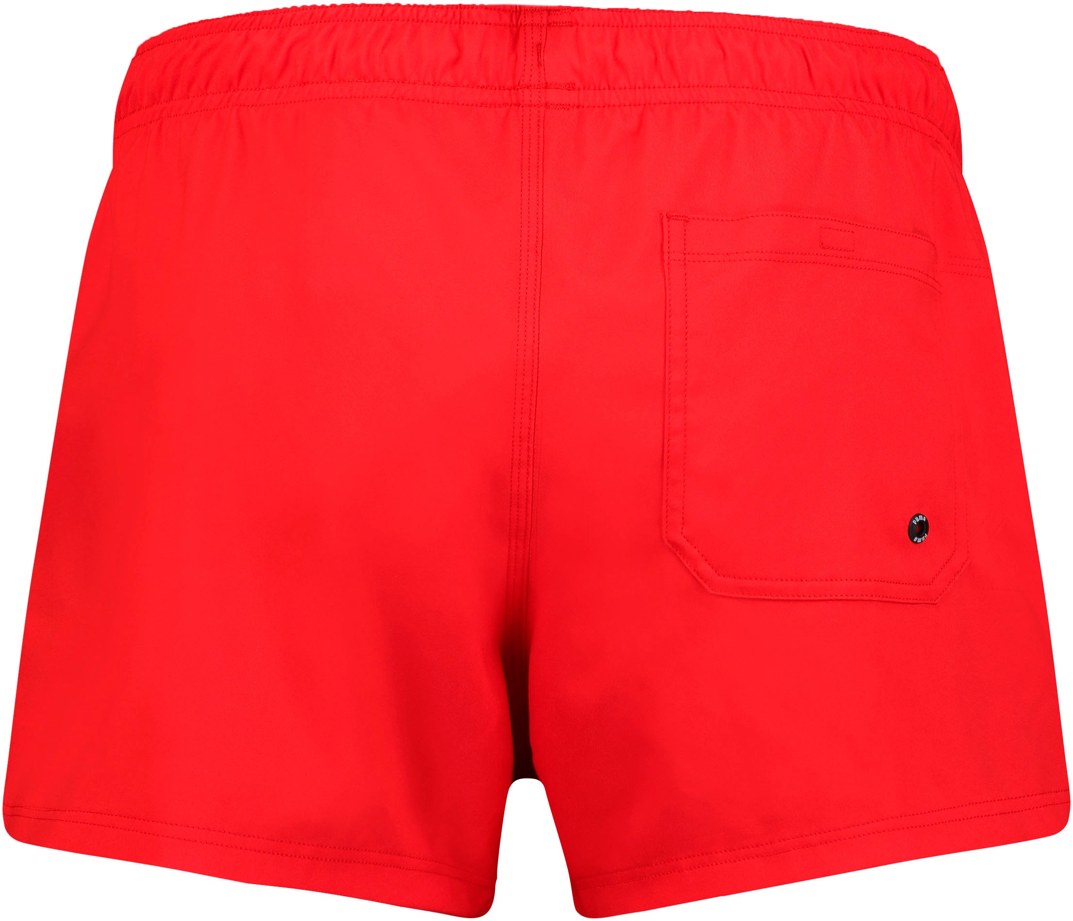 PUMA Badeshorts »PUMA SWIM MEN SHORT LENGTH SWIM SHORTS« mit seitlichen Eingriff-Taschen,   Gesäßtasche mit Klettverschluss