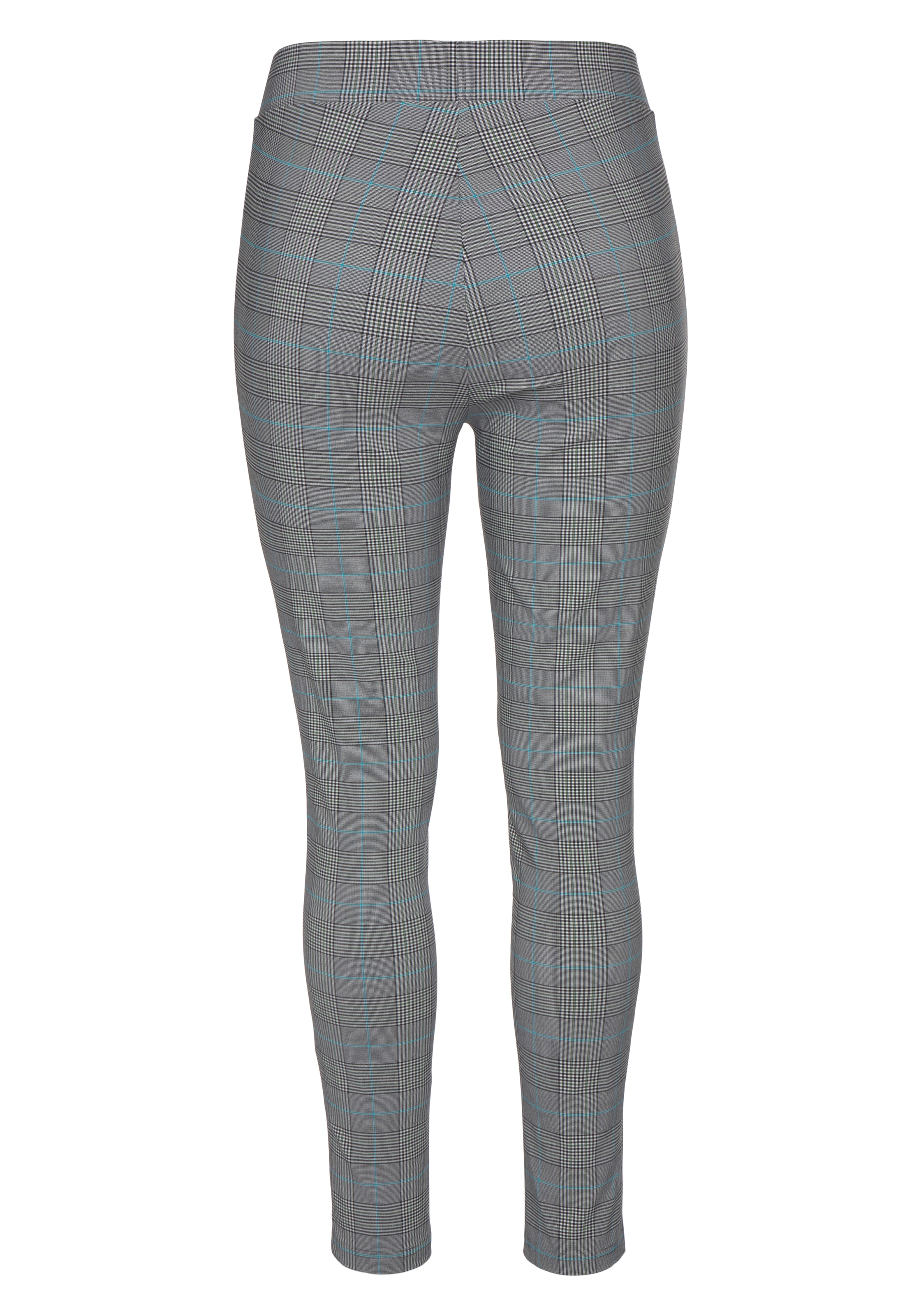LASCANA Leggings, mit karierter Musterung