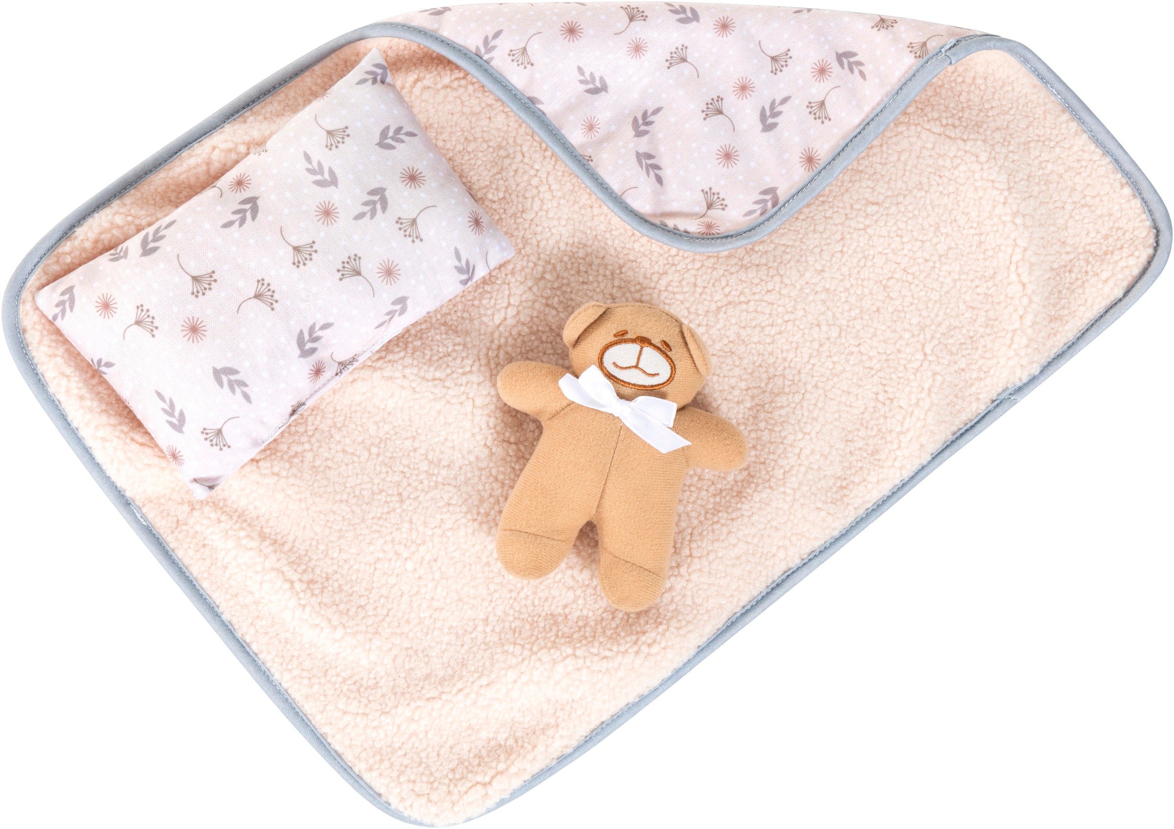 Bayer Babypuppe »Reborn 38 cm Set beige« sieht aus wie ein echtes Baby