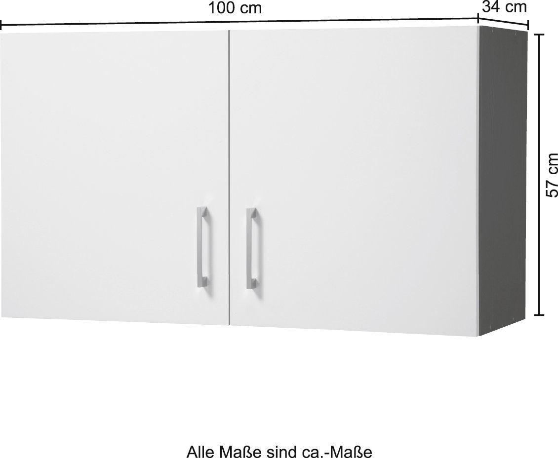 HELD MÖBEL Hängeschrank »Paris«, Breite 100 cm