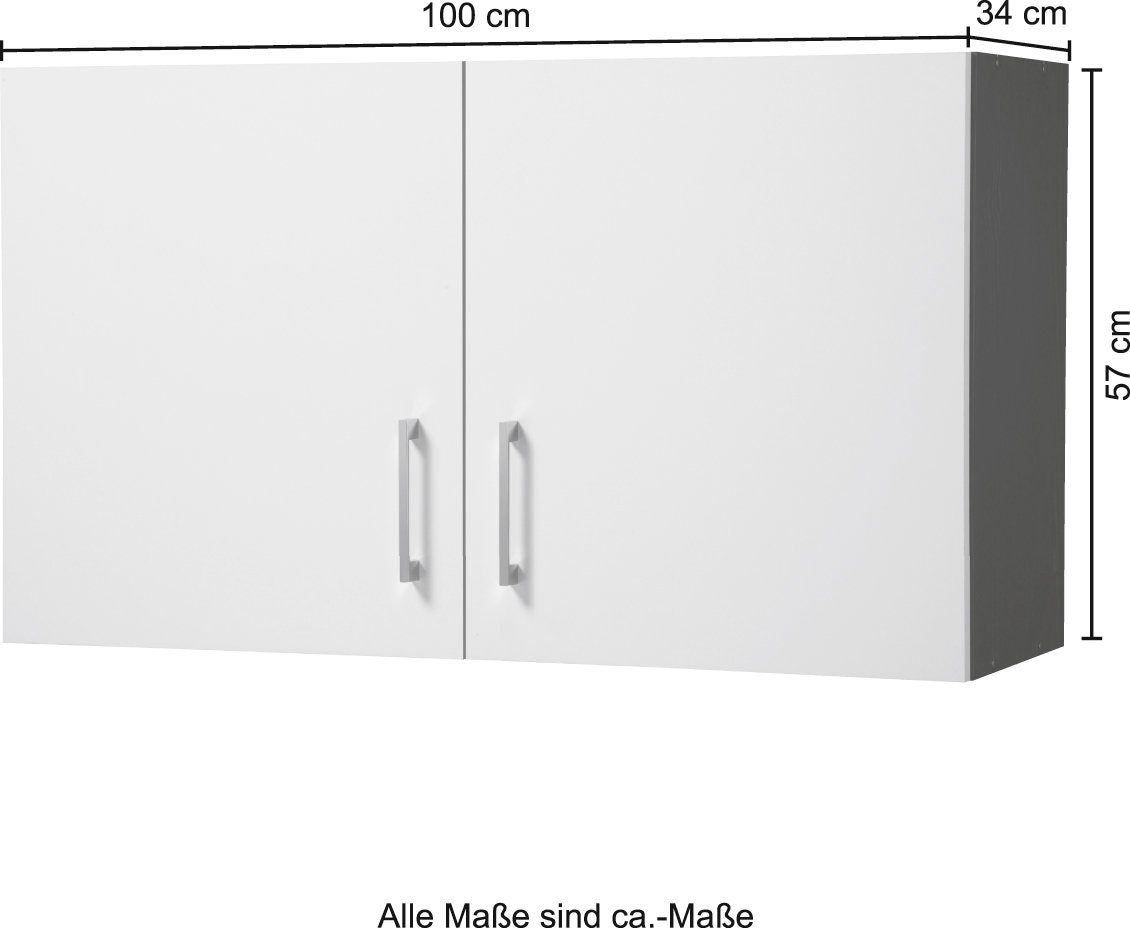 Rechnung 100 cm HELD »Paris«, Hängeschrank MÖBEL auf bestellen Breite