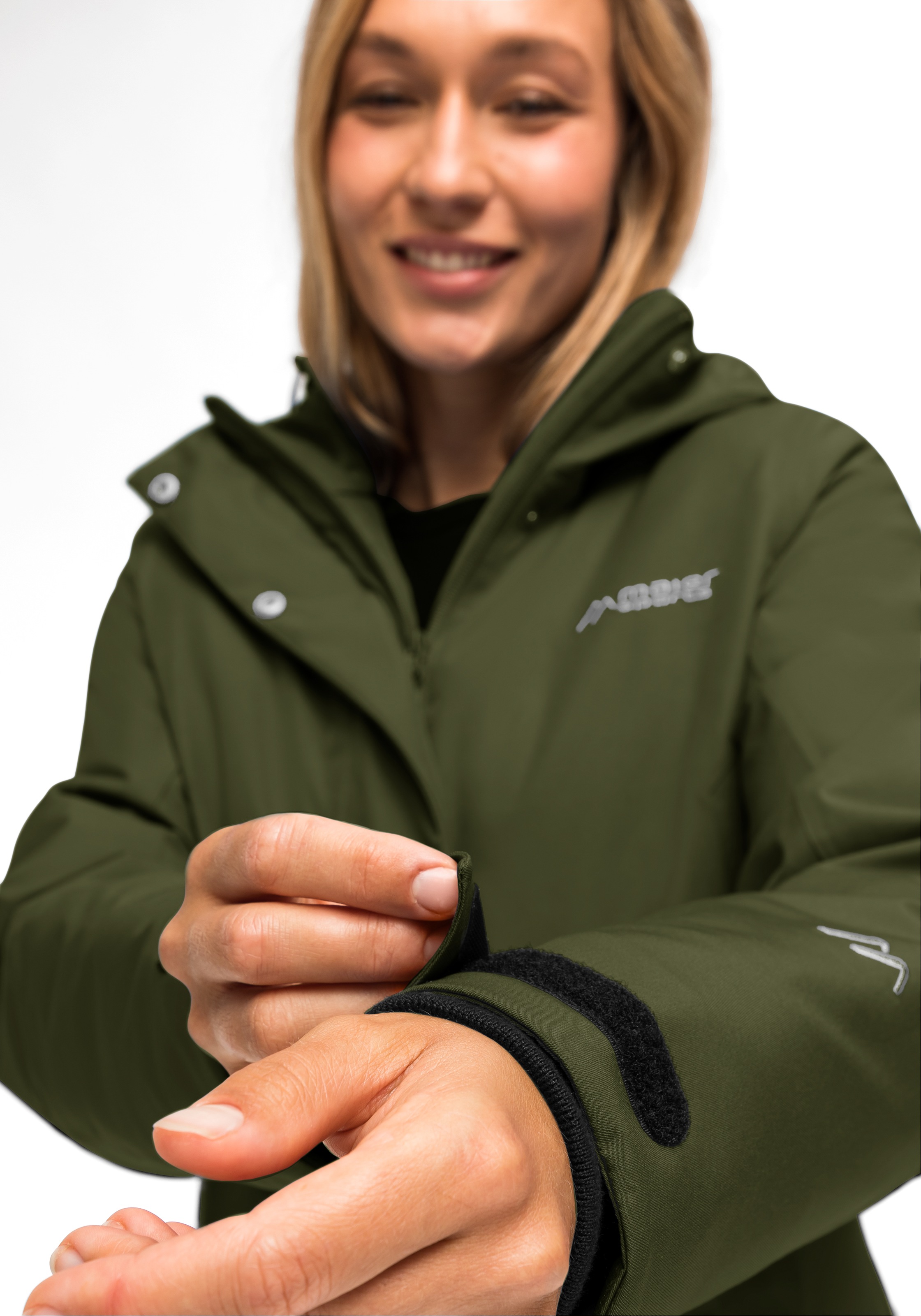 Maier Sports Funktionsjacke »Hannali«, Atmungsaktive, wasserdichte Outdoorjacke mit Wattierung