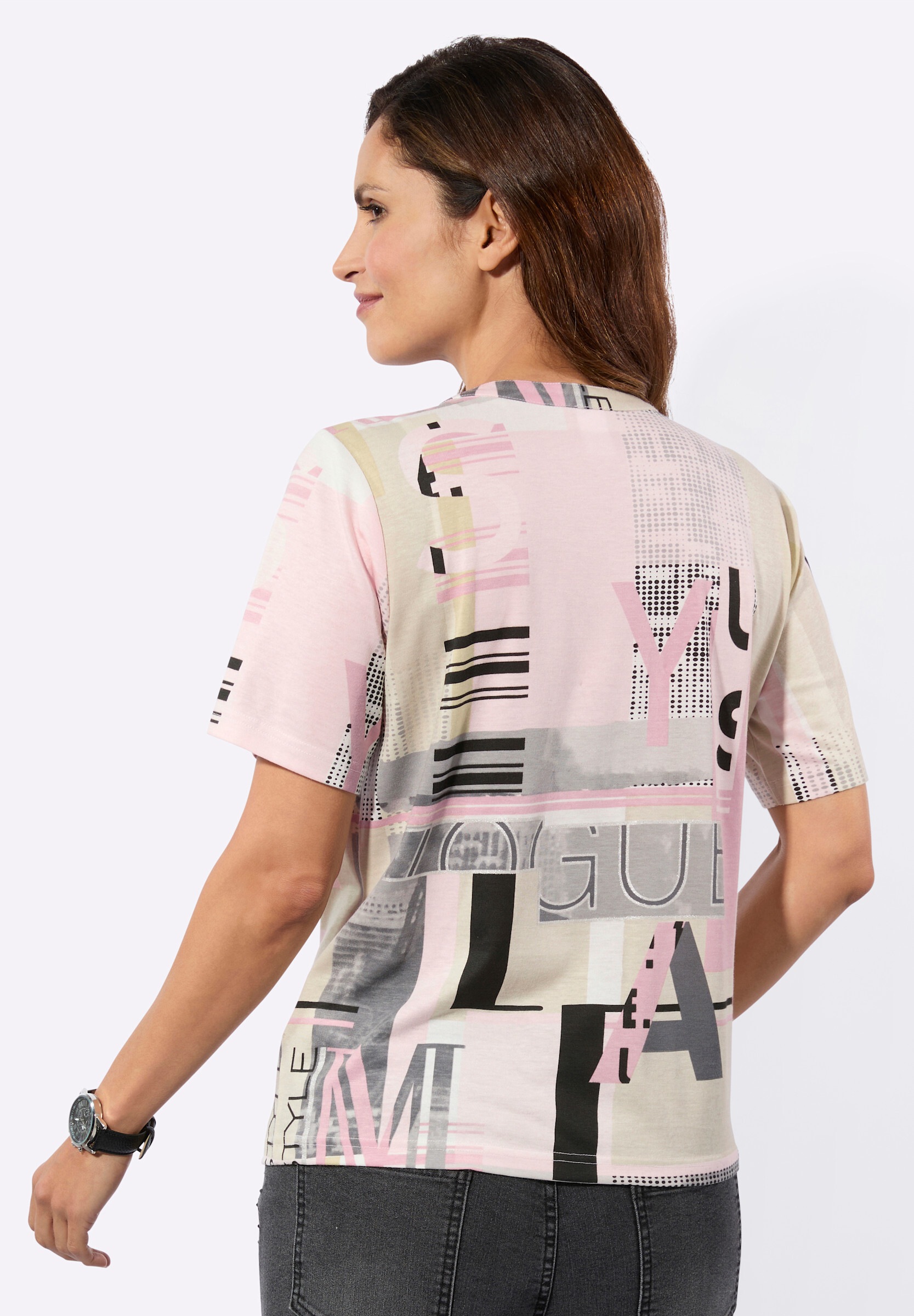Witt T-Shirt »Kurzarm-Shirt Kurzarmshirt im Baumwoll-Modal-Mix«