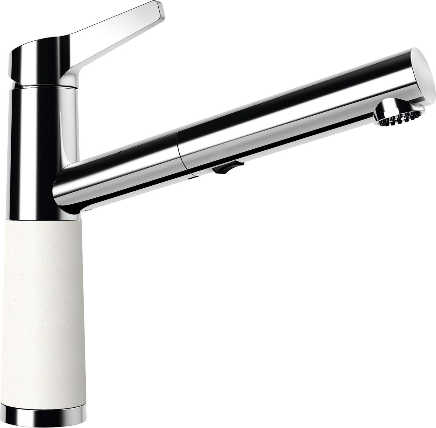 Schock Küchenarmatur "SC-510 SB" ausziehbar, Strahl-Brause, Rückflussverhinderer, Schwenkbereich 120