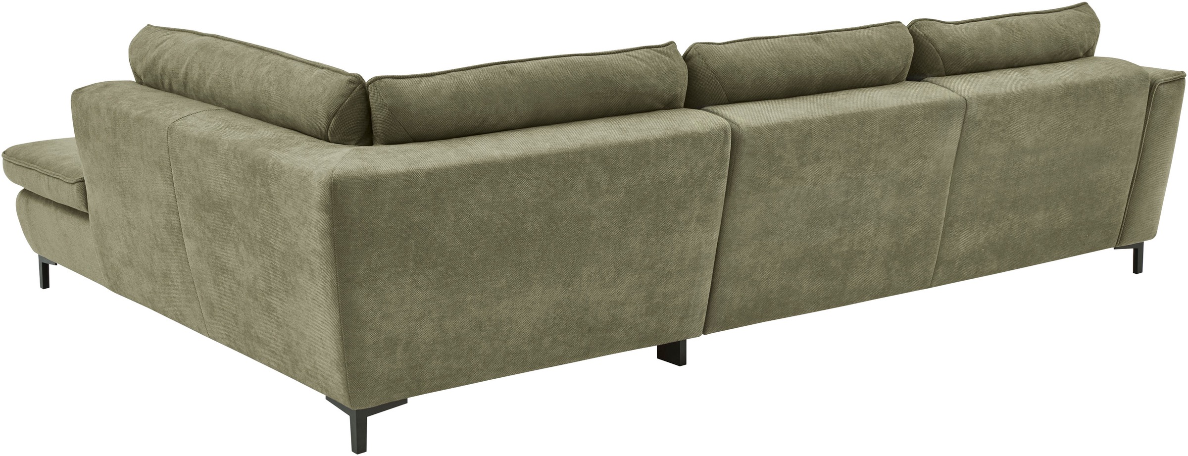 Die PlanBar Ecksofa »MP-IN24153, L-Form, Breite 289 cm« wahlweise mit Schlaffunktion und verstellbaren Kopfstützen