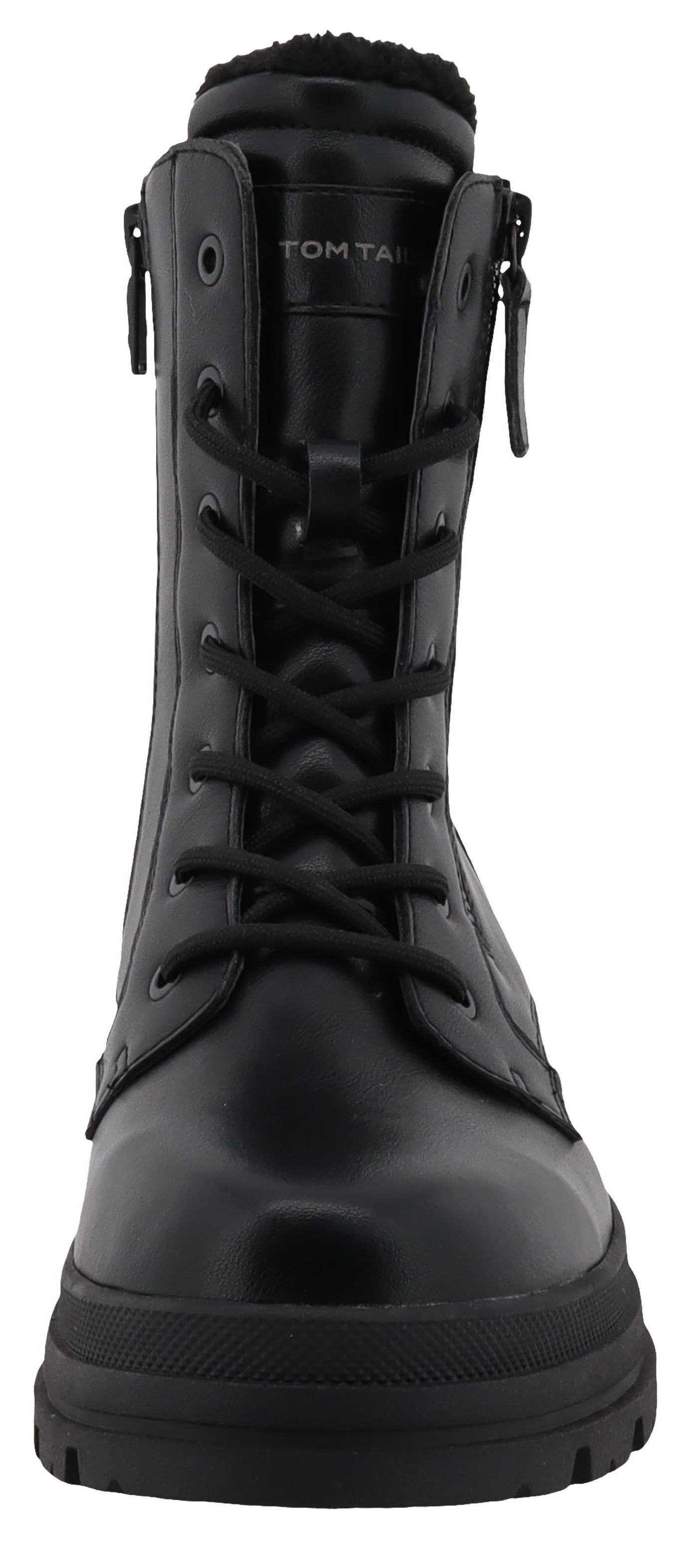 TOM TAILOR Winterstiefelette  Winterboots, Schnürboots mit Blockabsatz