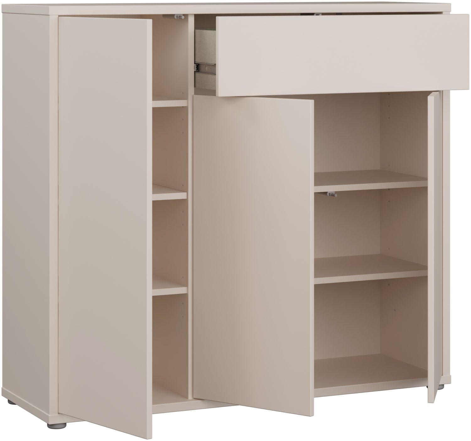 FORTE Schuhschrank »Alice Springs« B/H/T 109,2/99,1/34,9 cm Push to open, 20 Paar Schuhe