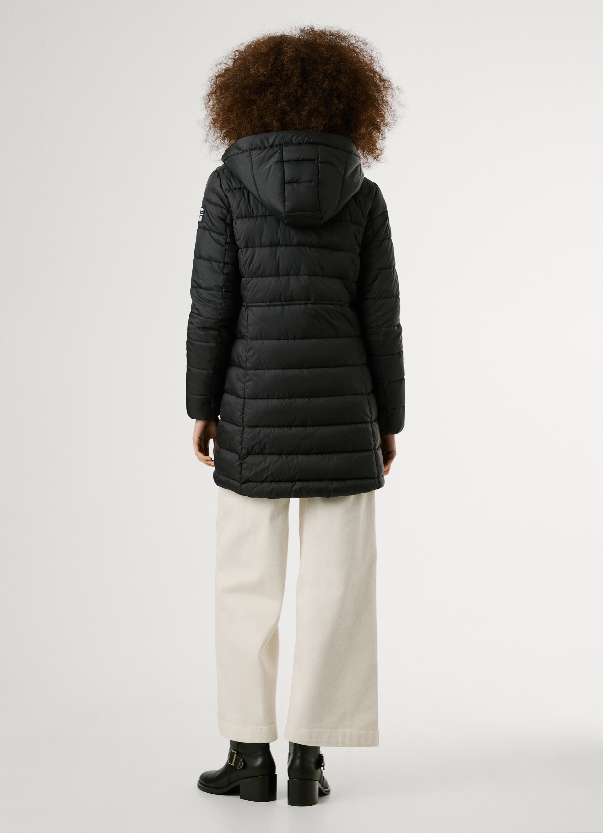 Pepe Jeans Steppmantel »SALLY LONG« mit Kapuze