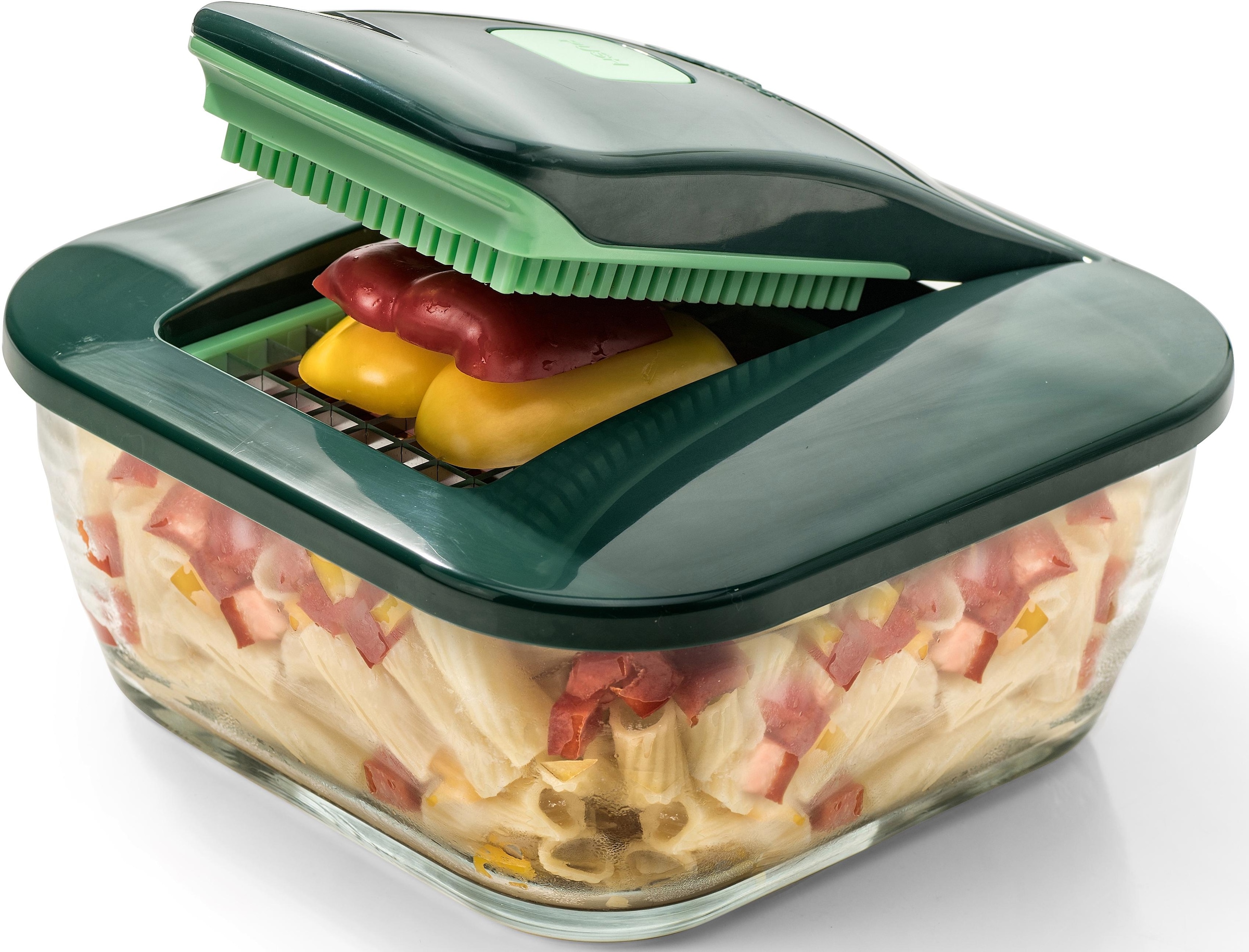 Genius Zerkleinerer »Nicer Dicer Chef«, 3300 ml Kunststoff-Auffangbehälter, 9-teilig