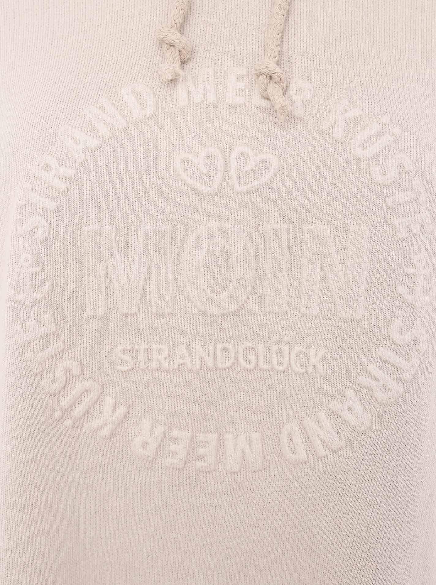 Zwillingsherz Hoodie »"Moin"«, Kapuze, Kordelzug, Langarm, maritimer Schriftzug