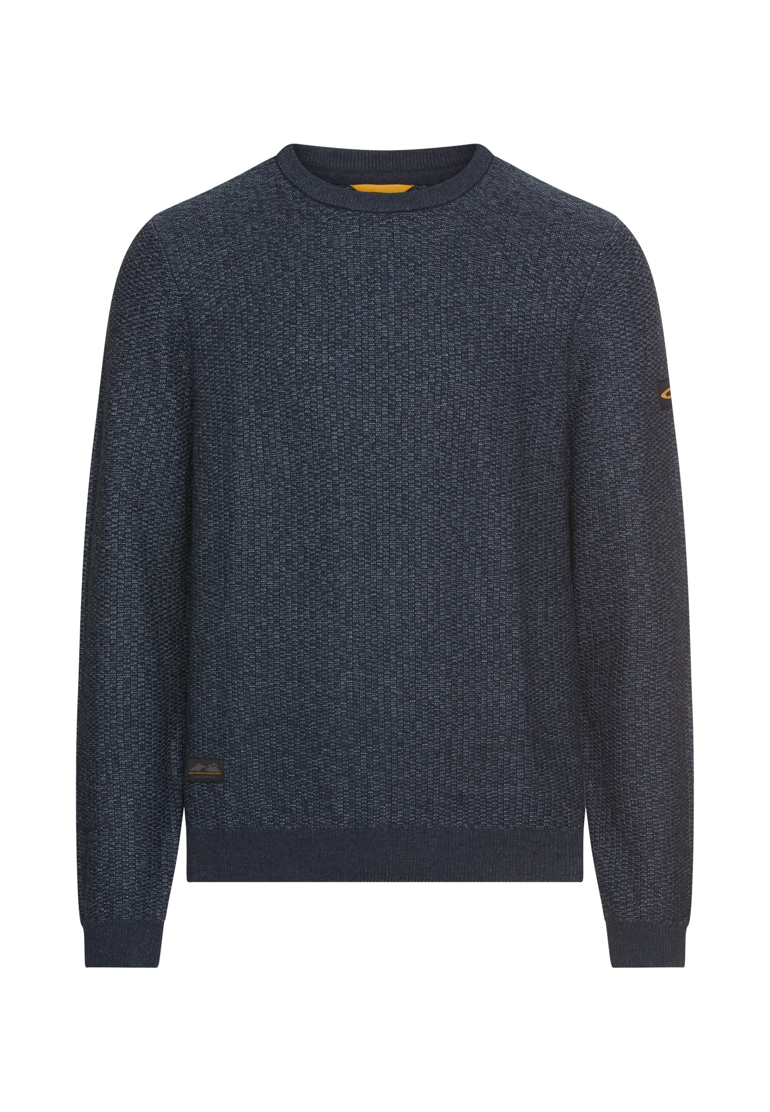 camel active Strickpullover mit strukturierter Oberfläche