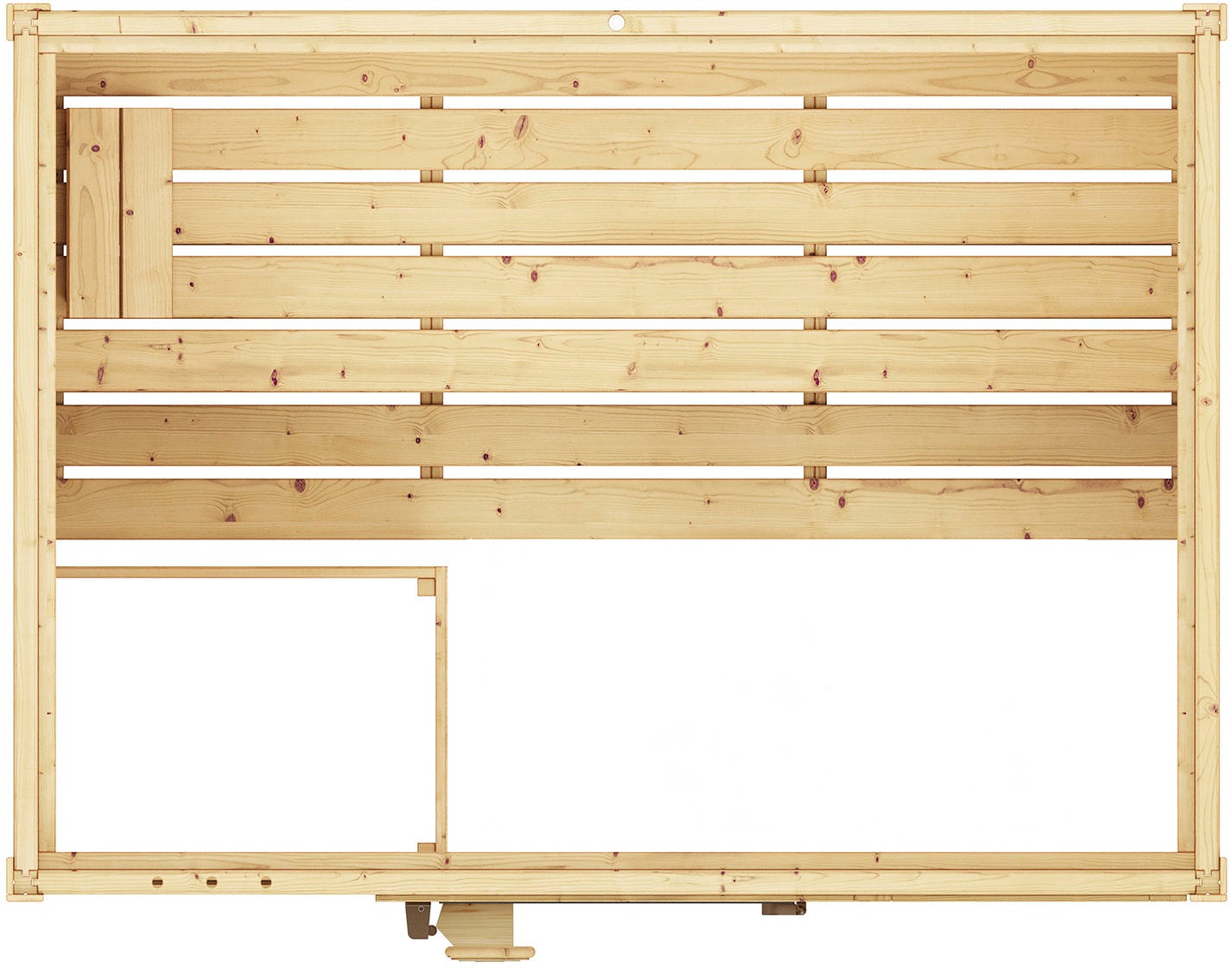 weka Sauna »Valida«, 4,5 kW-Ofen mit digitaler Steuerung