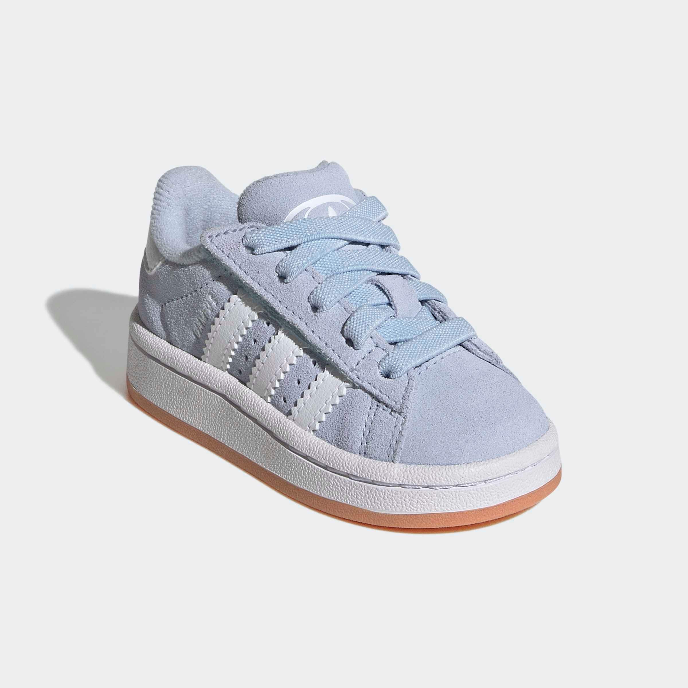 adidas Originals Sneaker »CAMPUS 00S COMFORT CLOSURE ELASTIC LACE KIDS«  für Babys und Kleinkinder aus Leder und Wildleder, mit Gummisohle