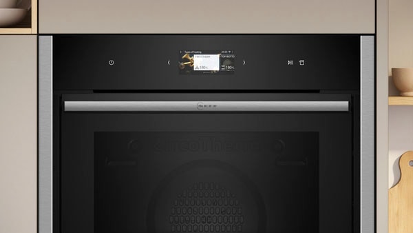 NEFF Einbaubackofen N 90 »B64VS31N0«, mit Teleskopauszug nachrüstbar, Hydrolyse, AirFry-Funktion