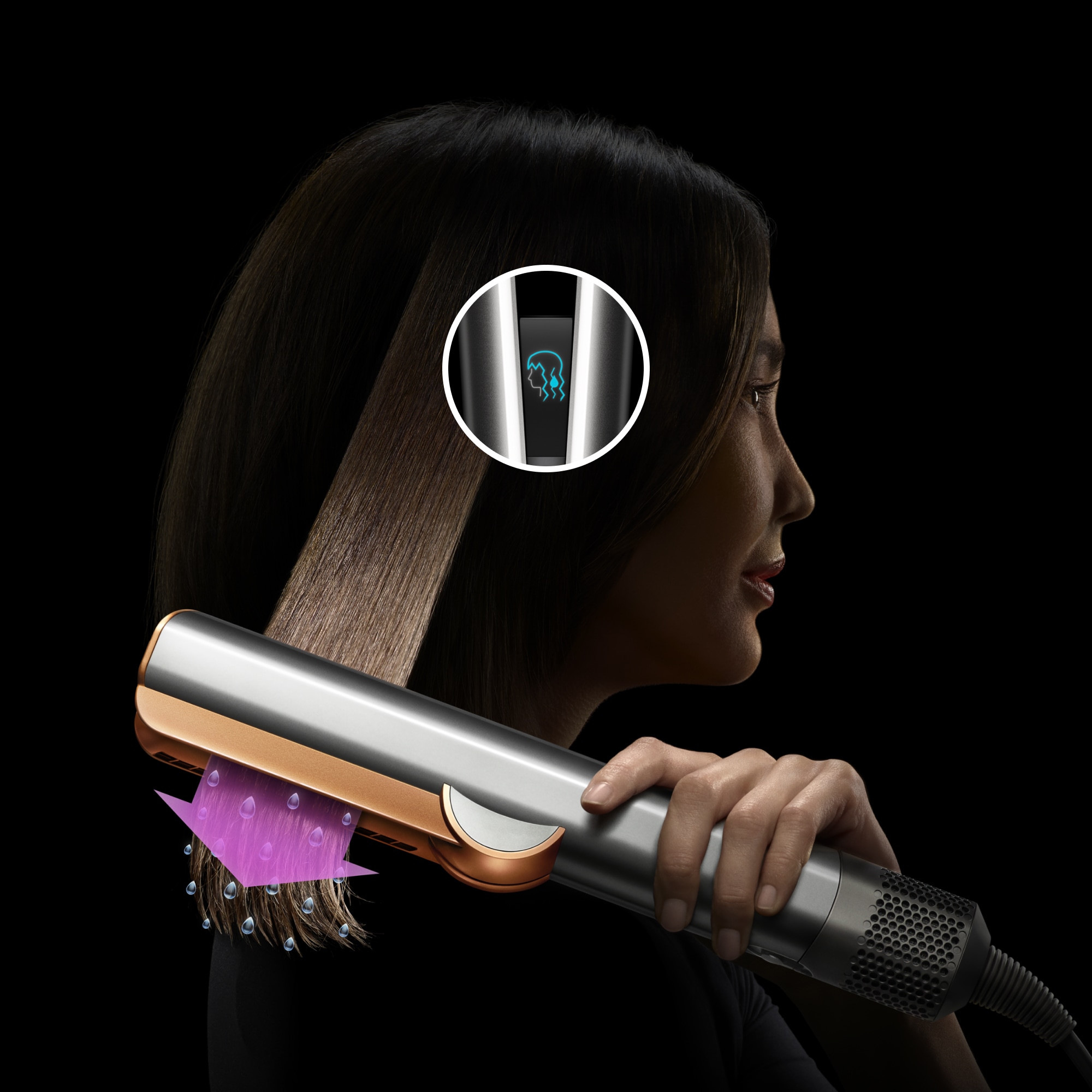 DYSON Luftstrom-Haarglätter »Dyson Airstrait™ Ceramic Pink/Roségold«