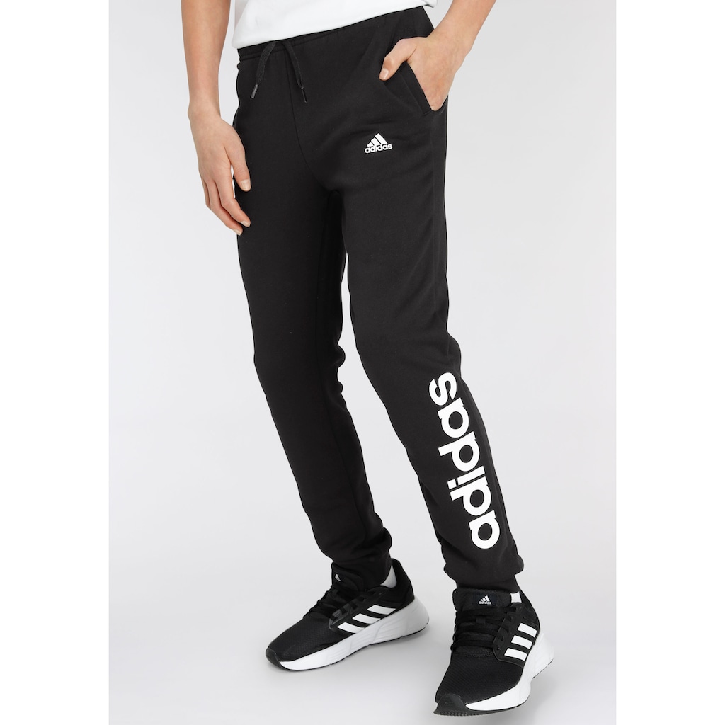 adidas Sportswear Sporthose »ESSENTIALS LINEAR LOGO HOSE«, (1 tlg.)