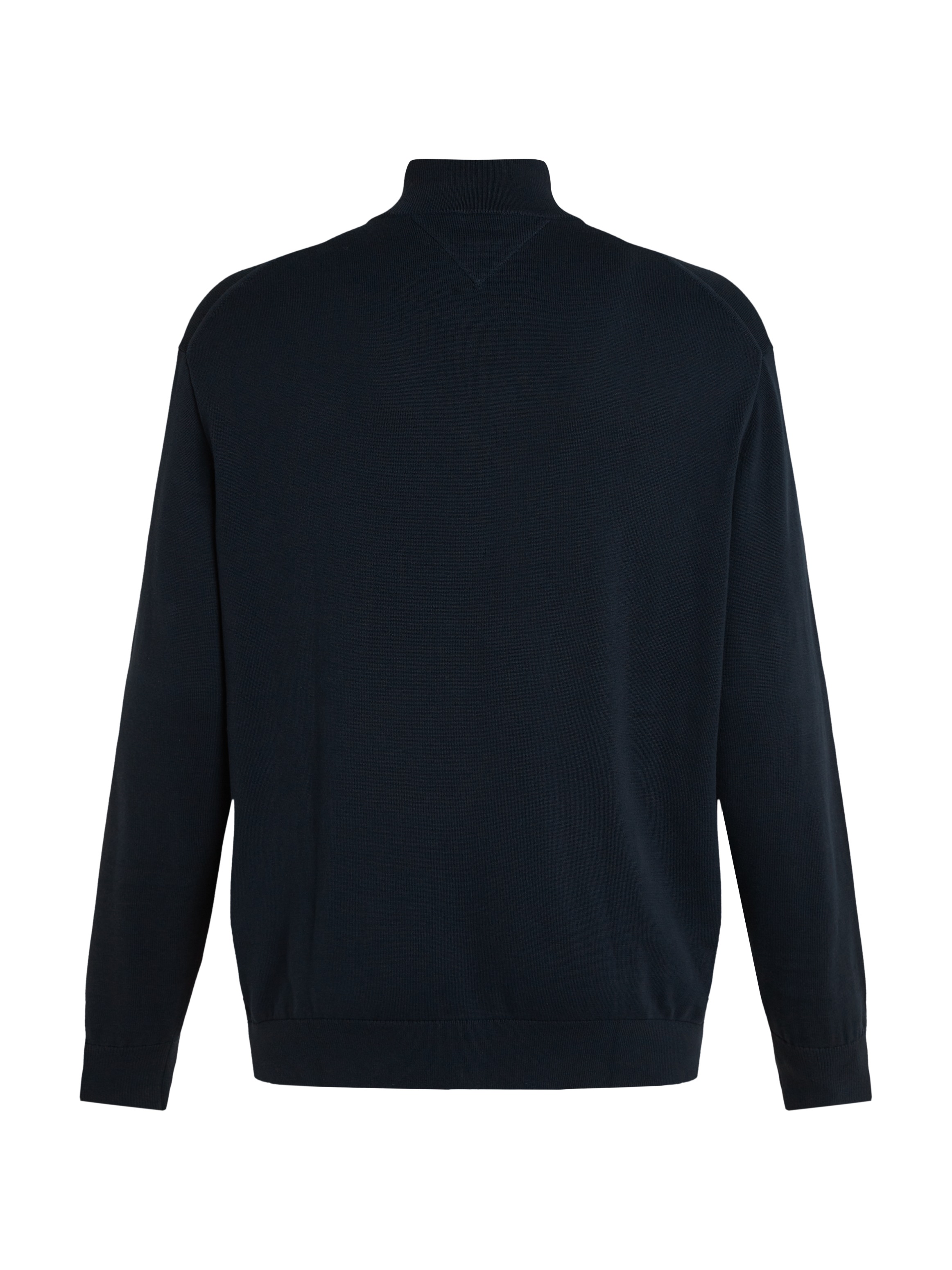 Tommy Hilfiger Big & Tall Strickjacke »BT-ESSENTIAL COTTON ZIP THRU-B«, Großen Größen