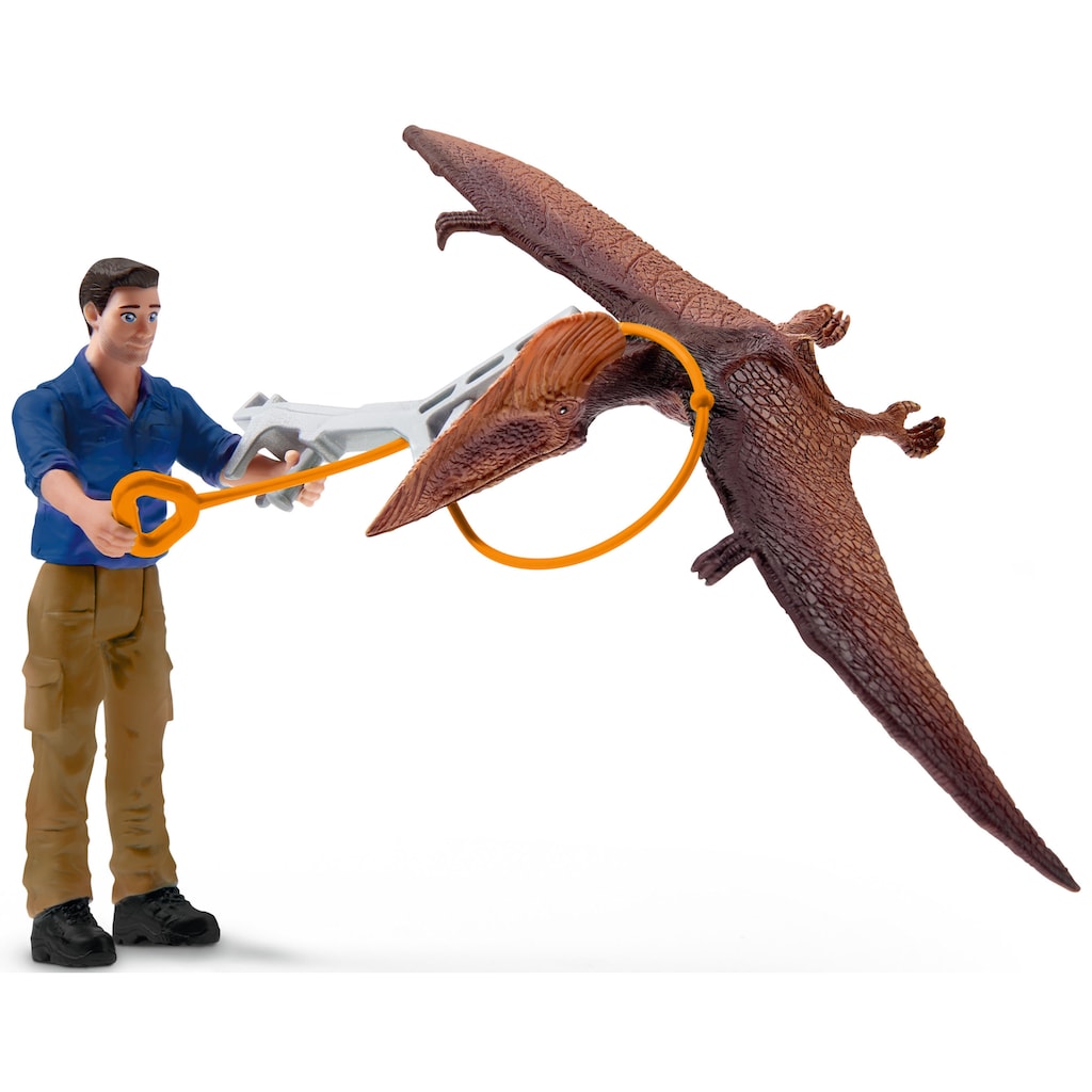 Schleich® Spielfigur »DINOSAURS, Jetpack Verfolgung (41467)«